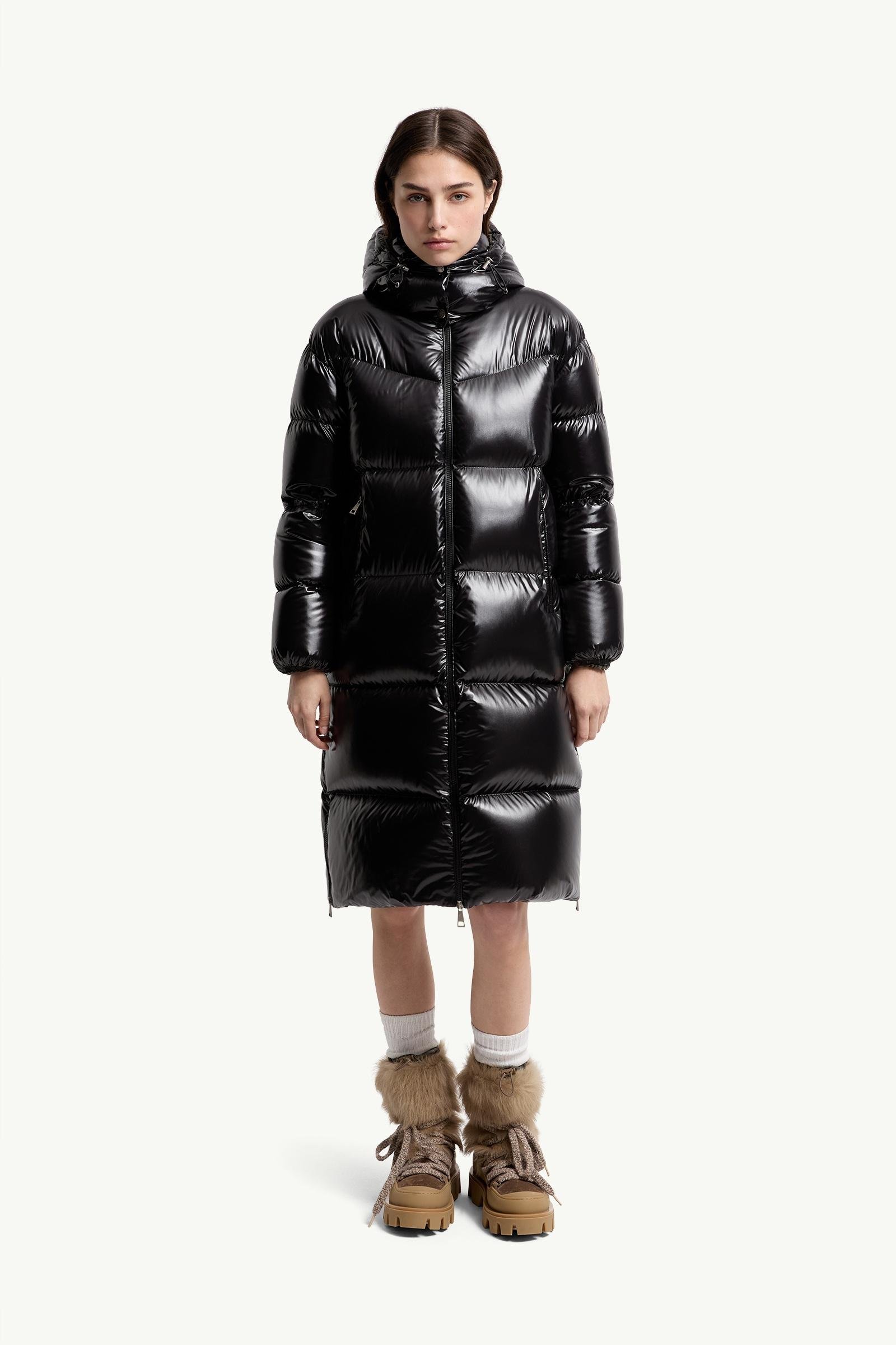 Harfang Hooded Long Down Coat - 图片 4