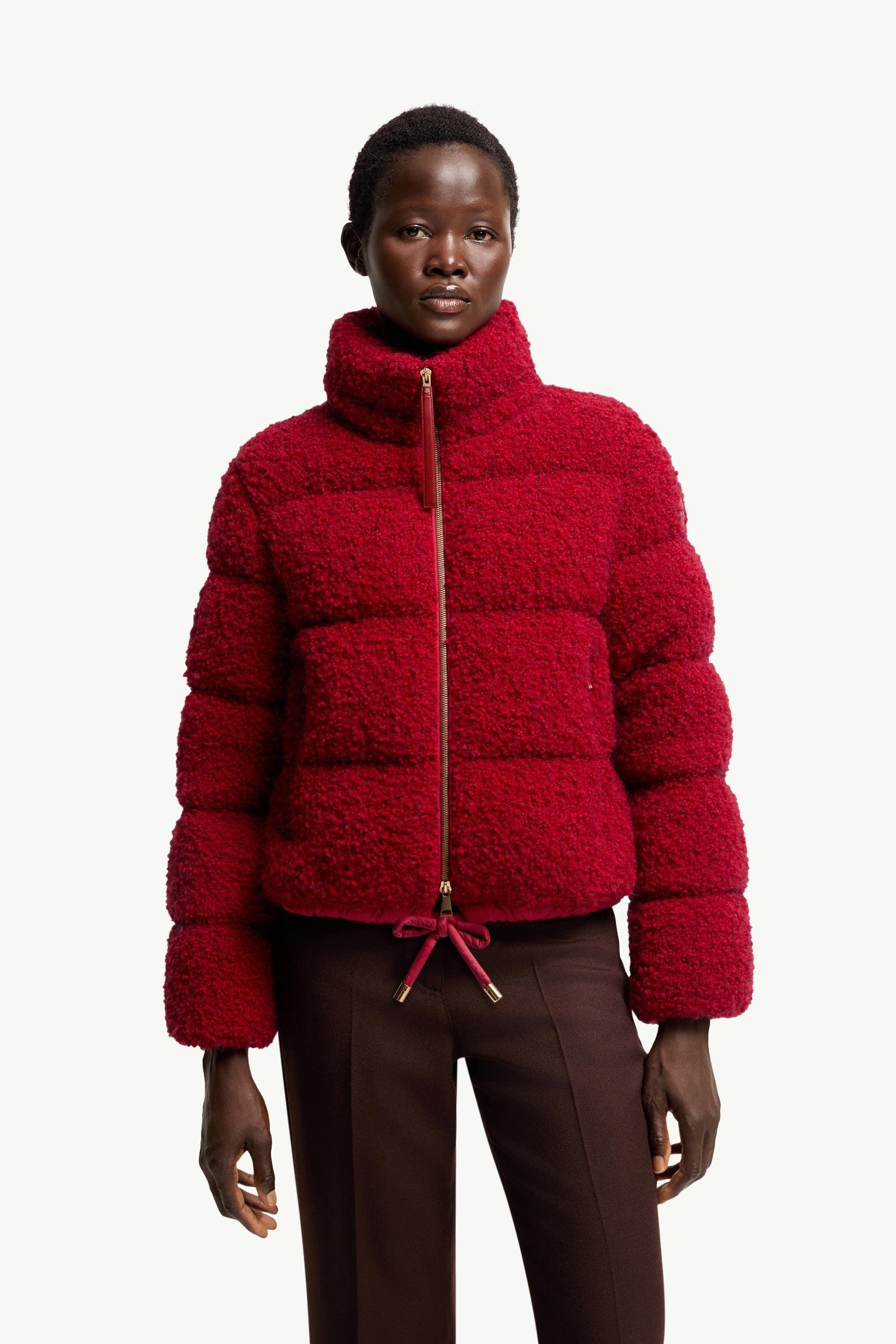 Trascendance Tweed Short Down Jacket - 图片 4