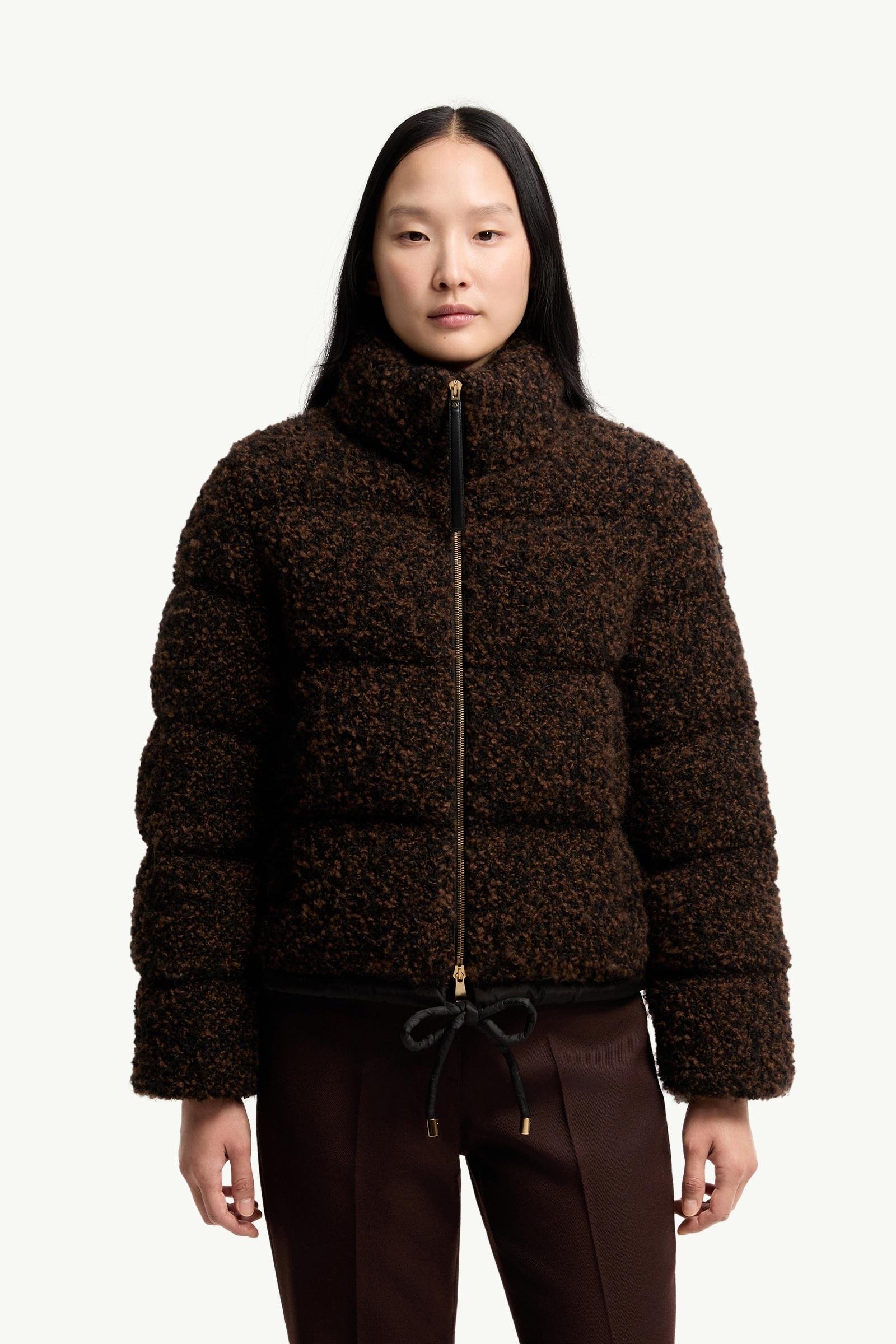 Trascendance Tweed Short Down Jacket - 图片 4