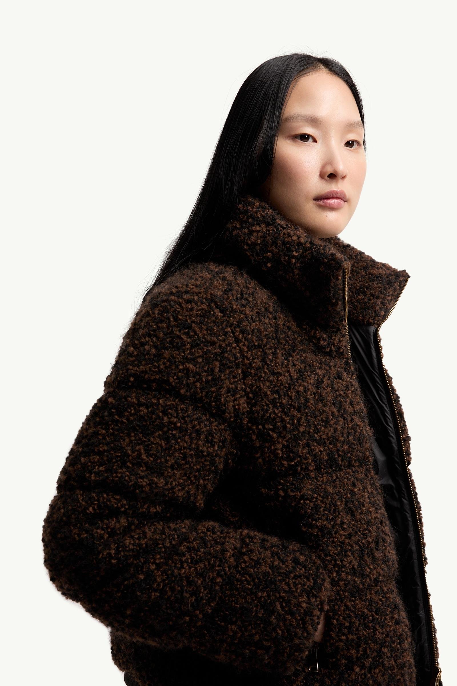 Trascendance Tweed Short Down Jacket - 图片 6