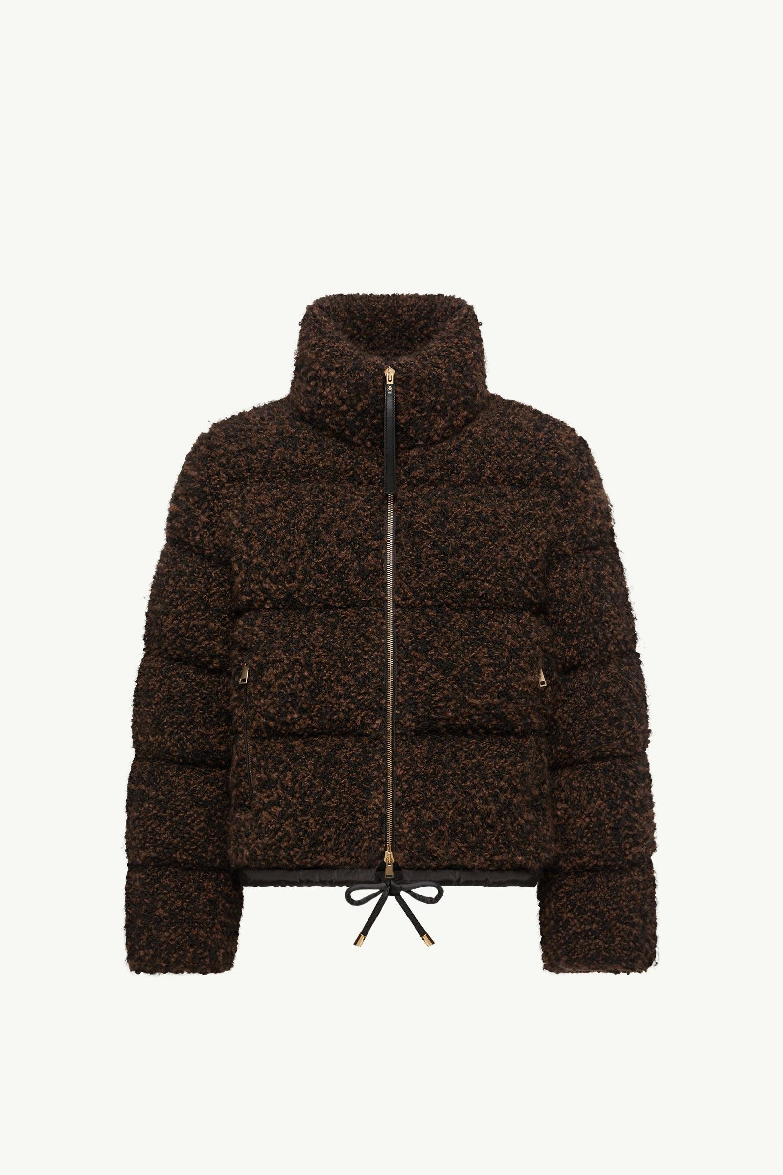Trascendance Tweed Short Down Jacket - 图片 3