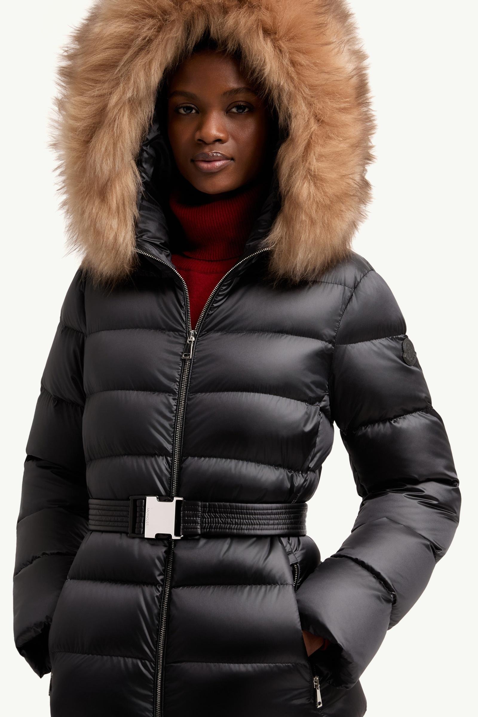 Cupidones Hooded Shearling-Trimmed Short Down Jacket - 图片 6
