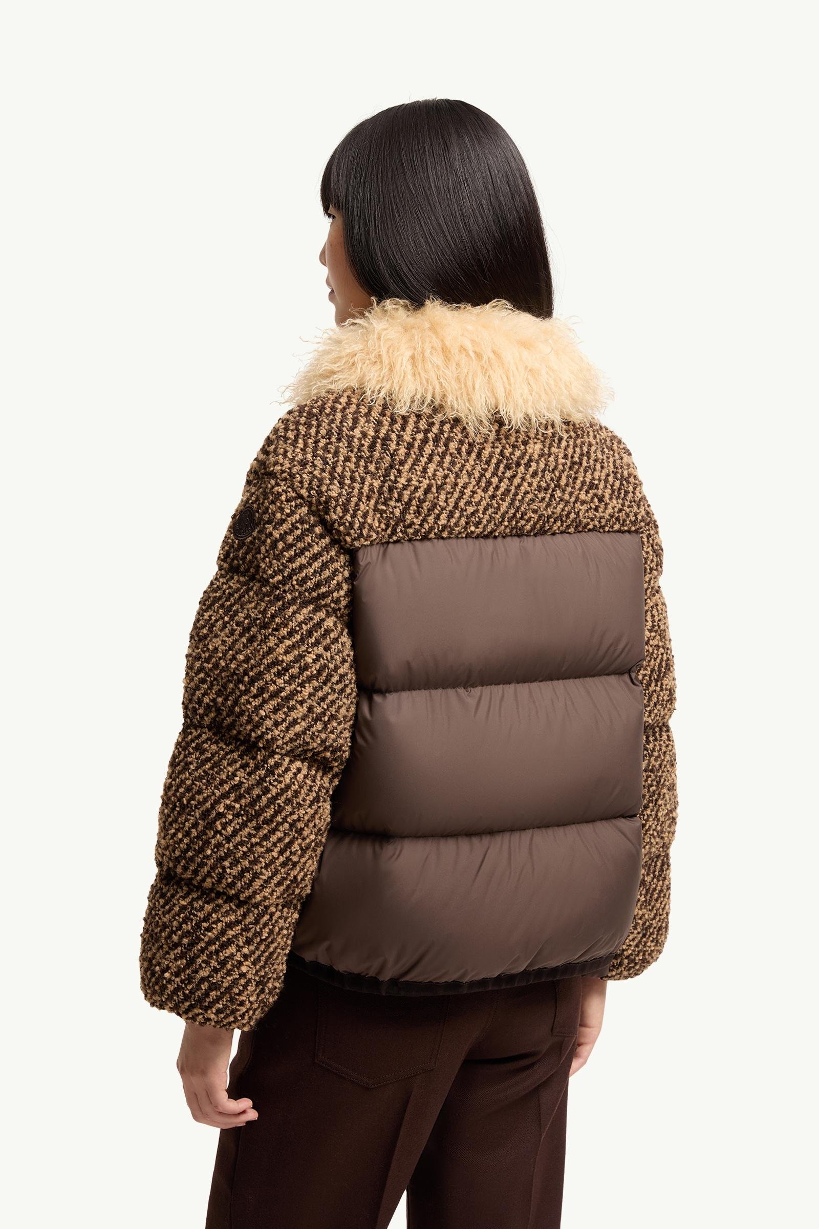 Dynamique Bouclé Short Down Jacket - 图片 5