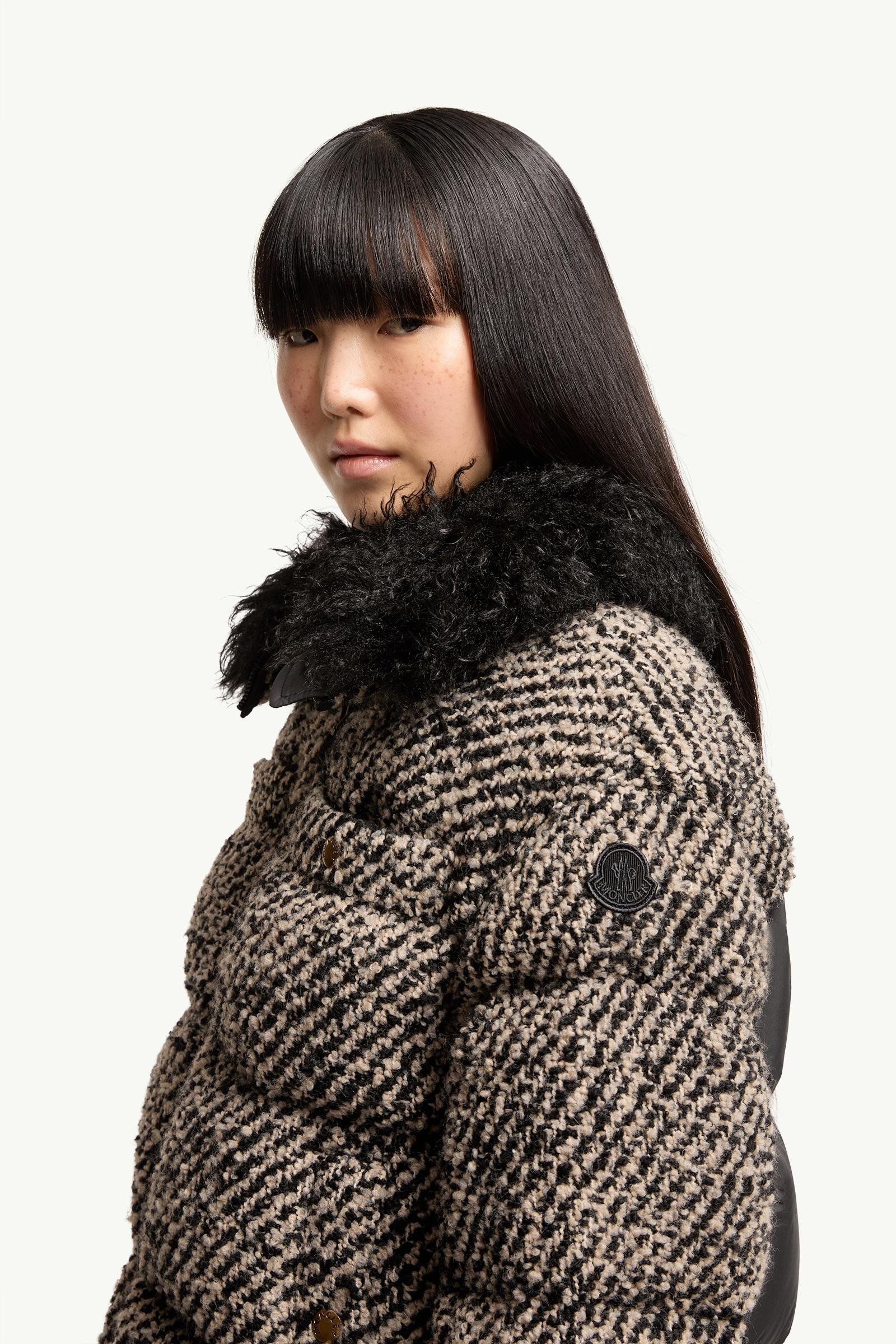 Alternative view of Dynamique Bouclé Short Down Jacket