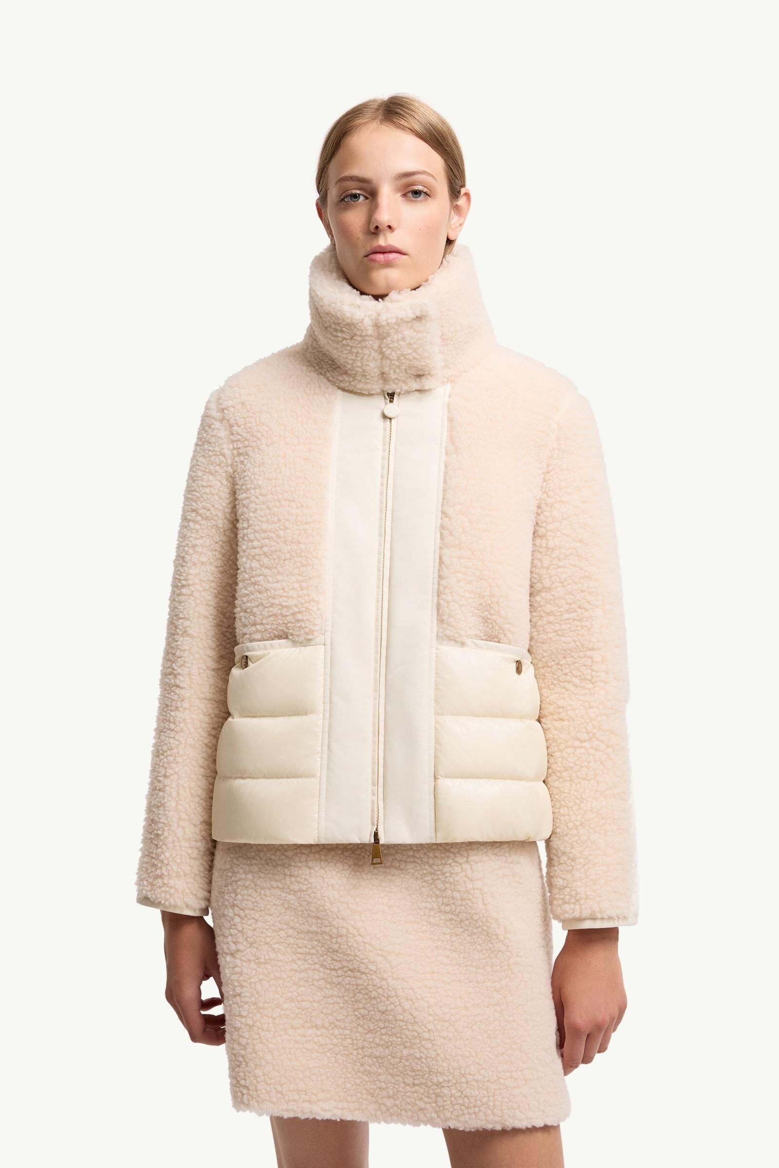 Glorieux Hooded Teddy Short Down Jacket - 图片 4