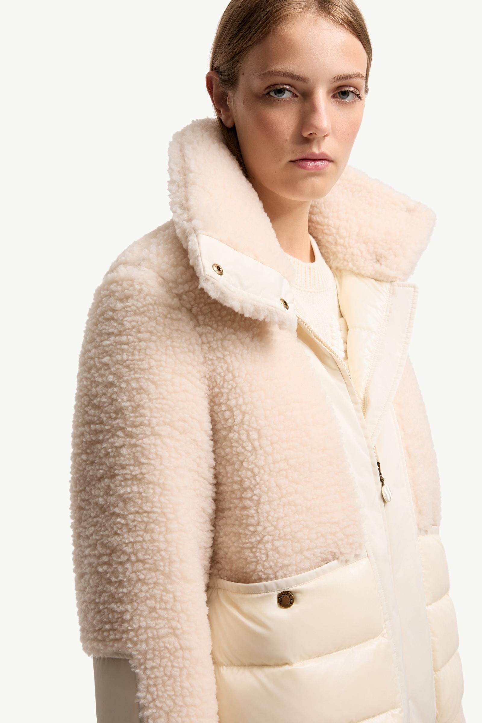 Glorieux Hooded Teddy Short Down Jacket - 图片 6