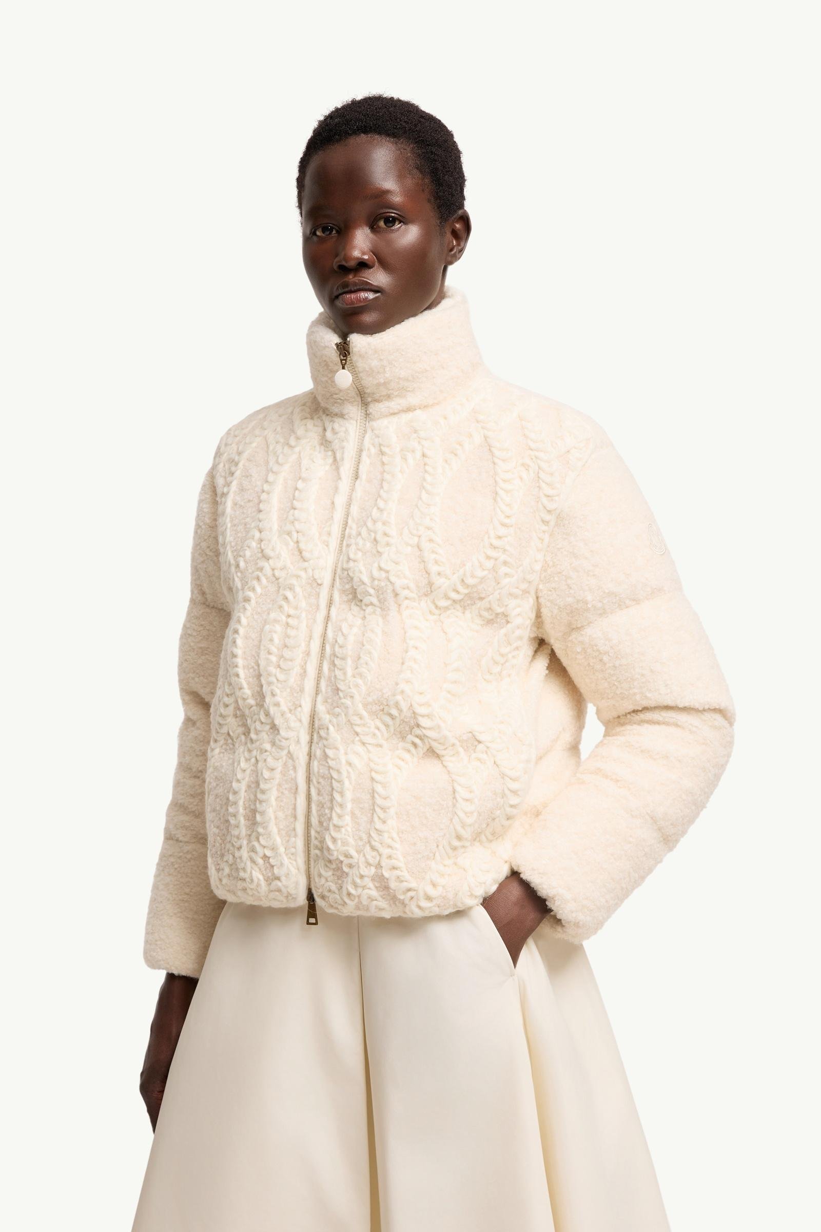 Nitidule Bouclé Short Down Jacket - 图片 4