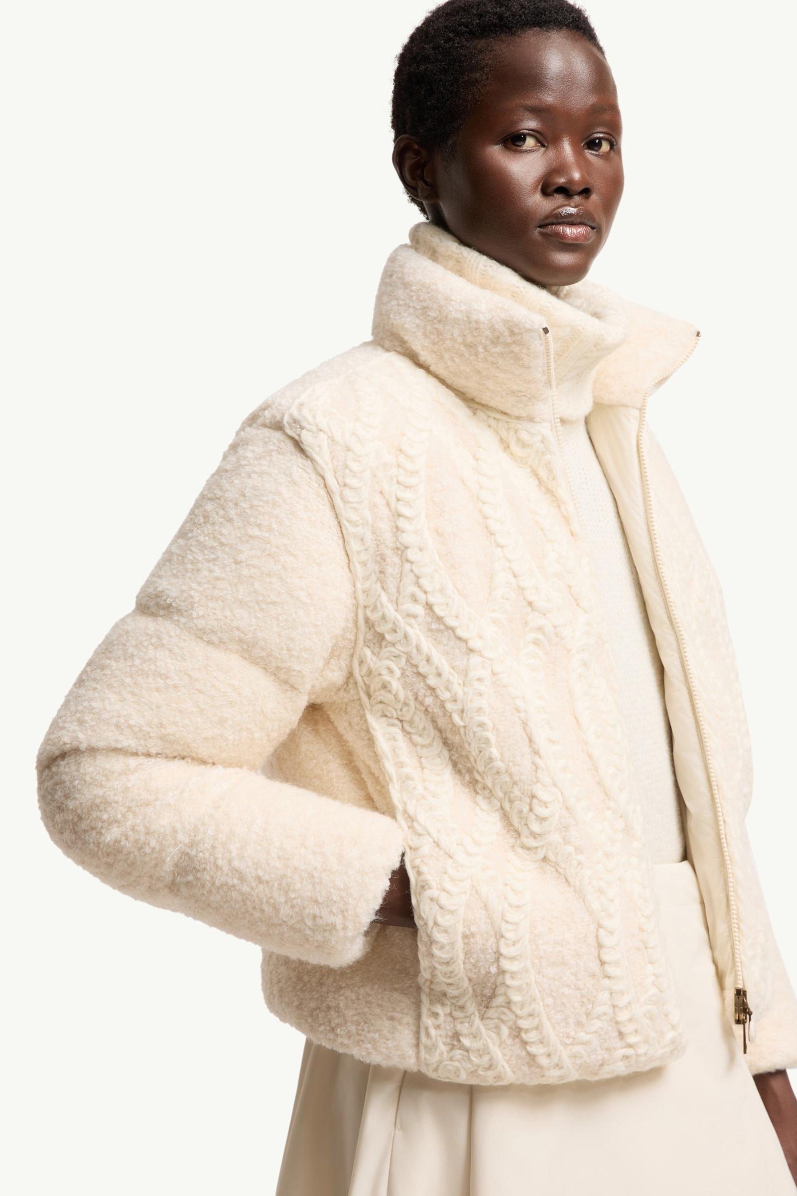 Nitidule Bouclé Short Down Jacket - 图片 6