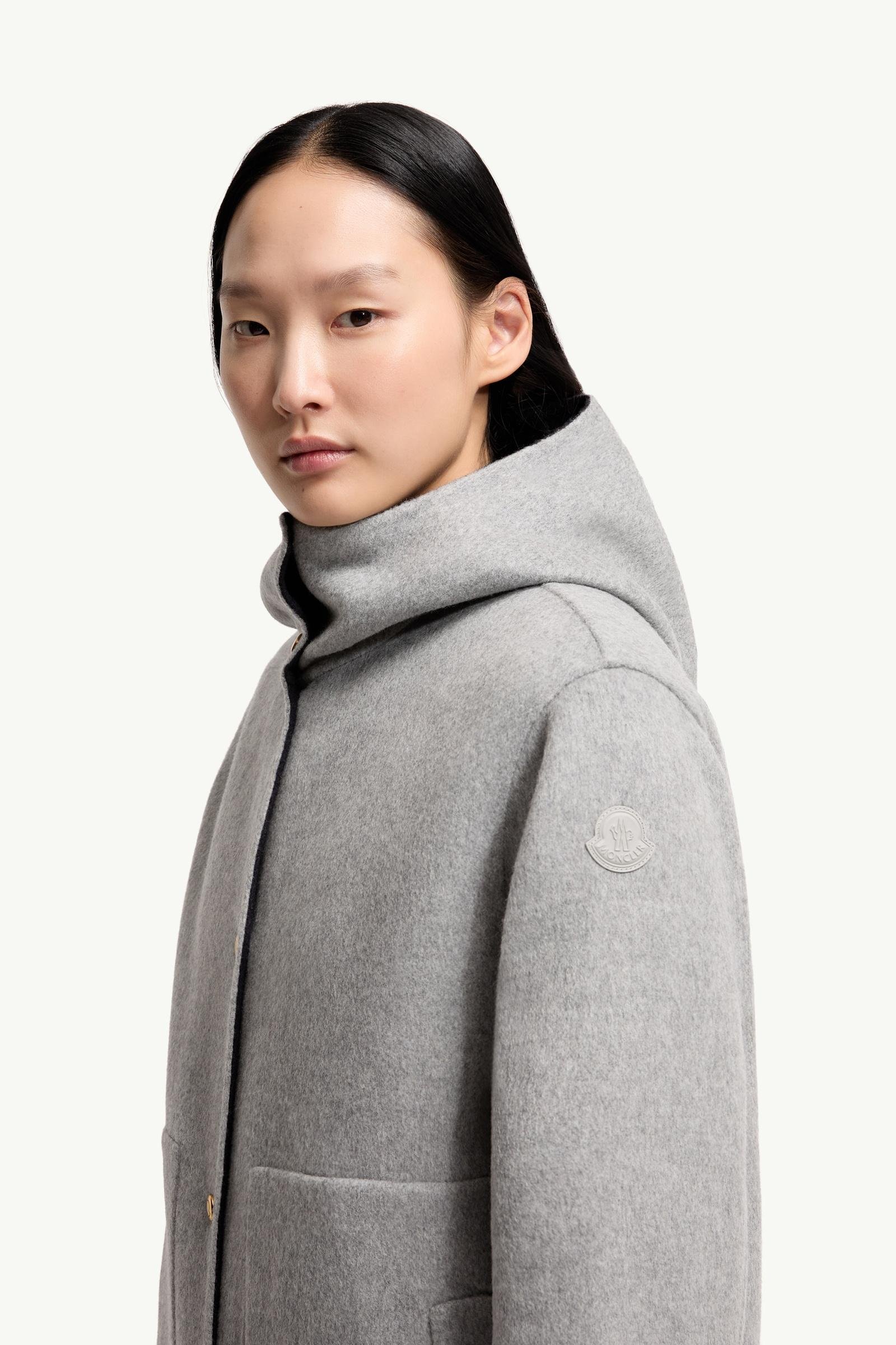 Alternative view of Anthrene 3-in-1 Wool & Cashmere Blend Hooded Down Jacket