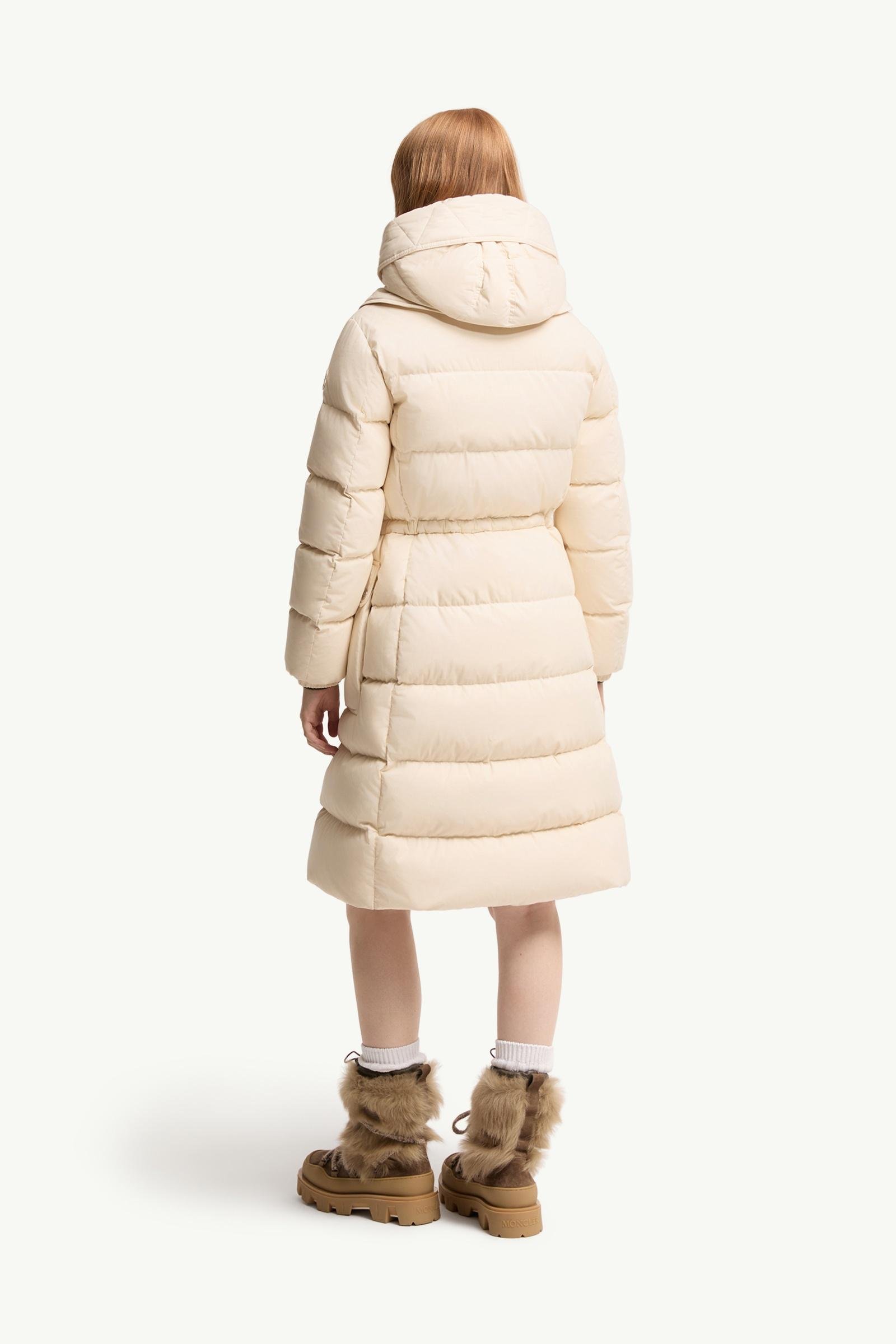 Pic Hooded Long Down Jacket - 图片 5