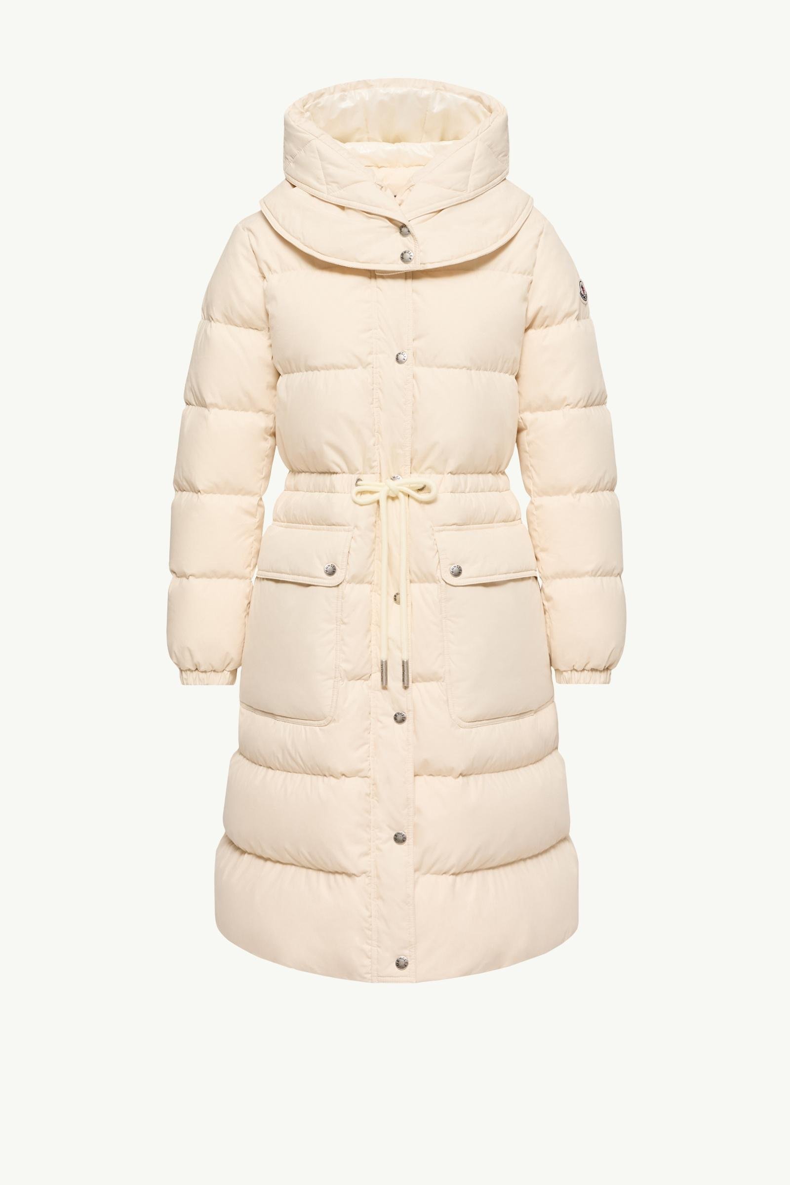 Pic Hooded Long Down Jacket - 图片 3