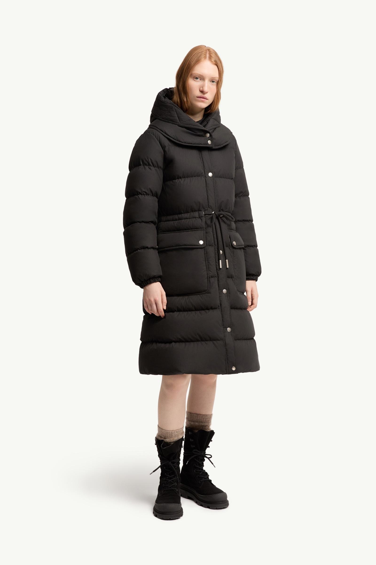 Pic Hooded Long Down Jacket - 图片 4