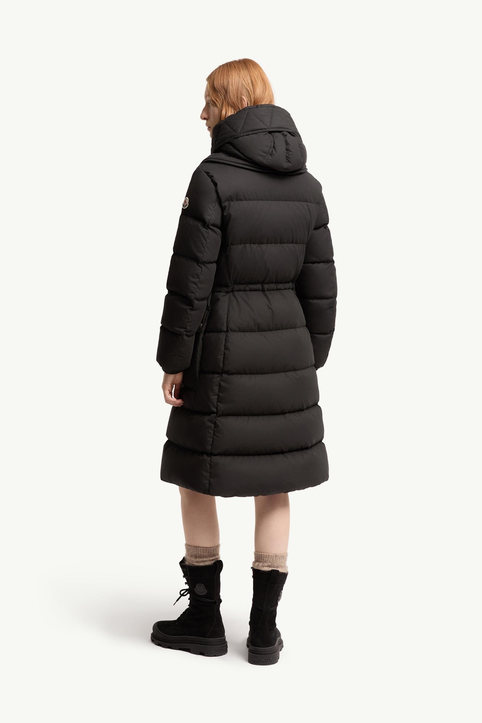 Pic Hooded Long Down Jacket - 图片 5