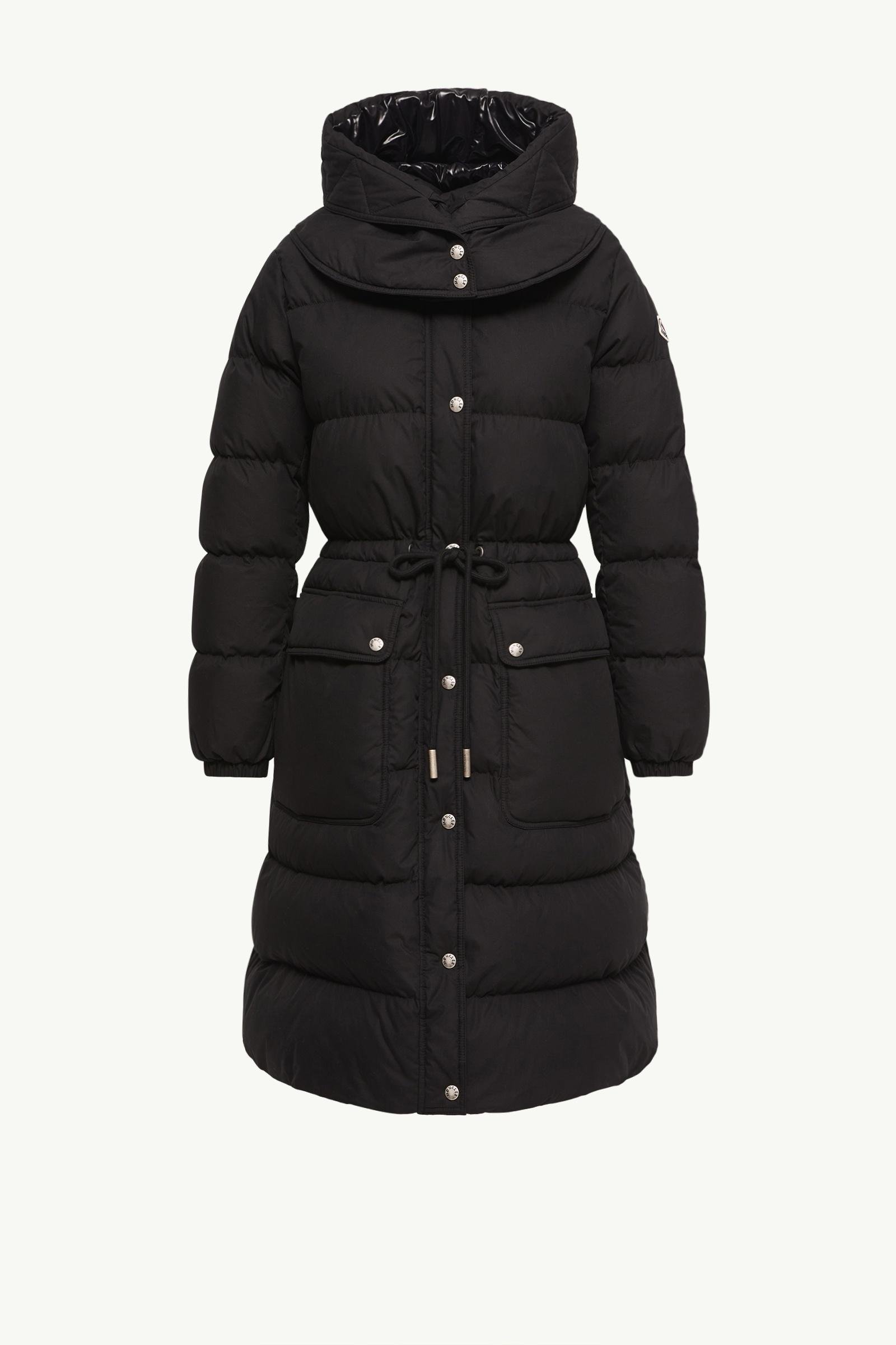 Pic Hooded Long Down Jacket - 图片 3
