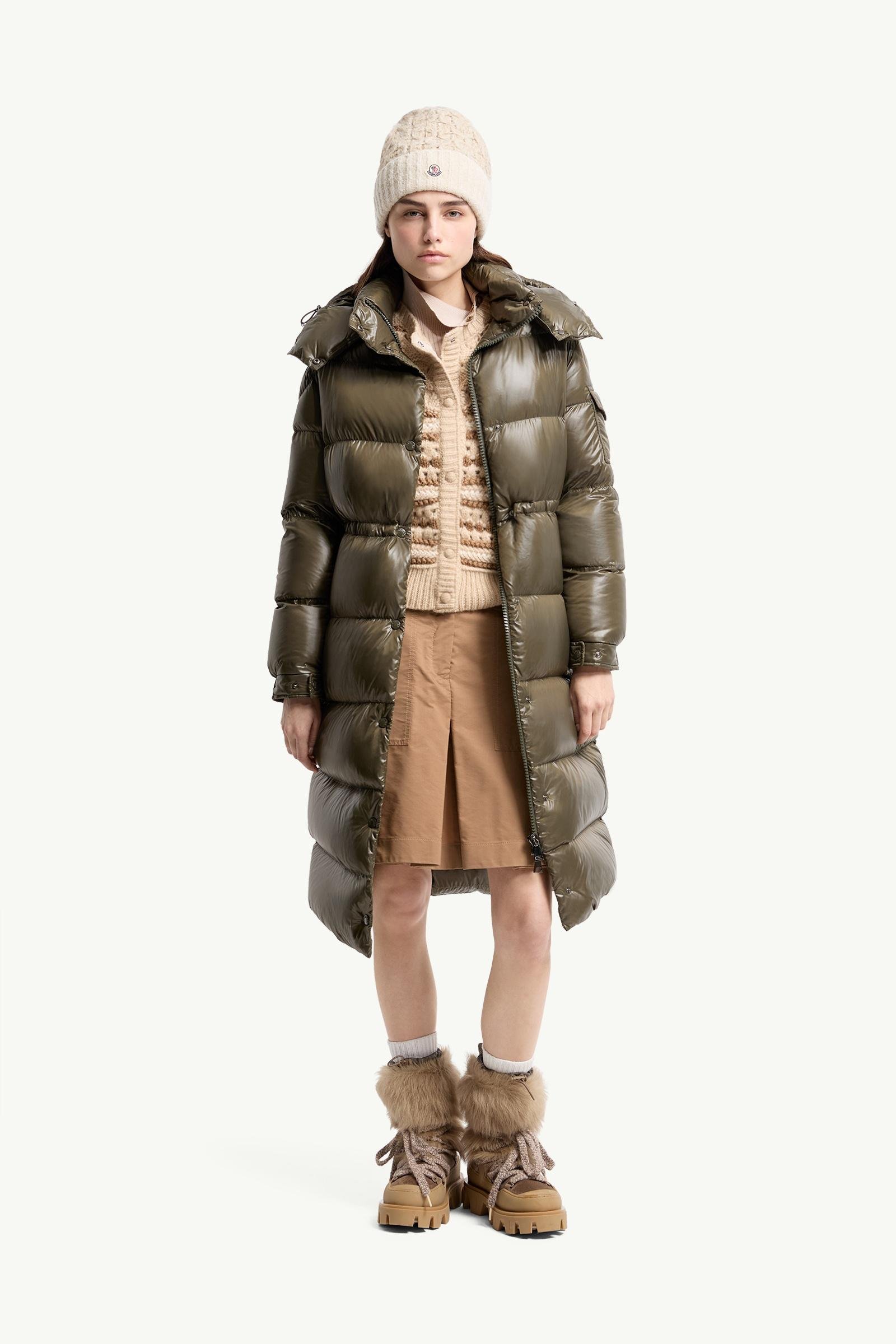 Cavettaz Hooded Long Down Jacket