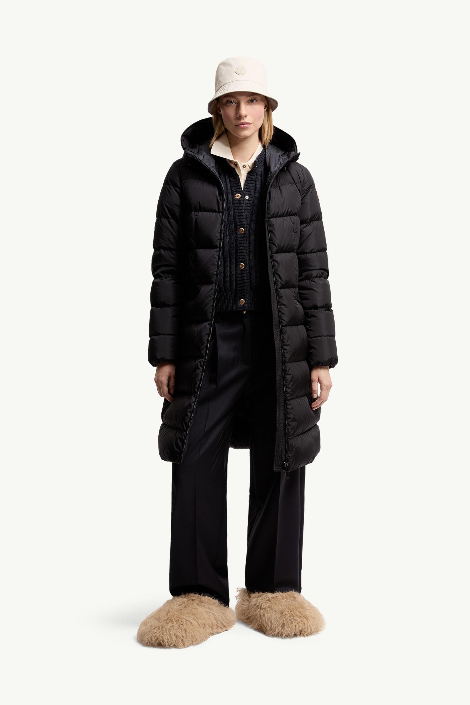 Avocette Hooded Long Down Jacket