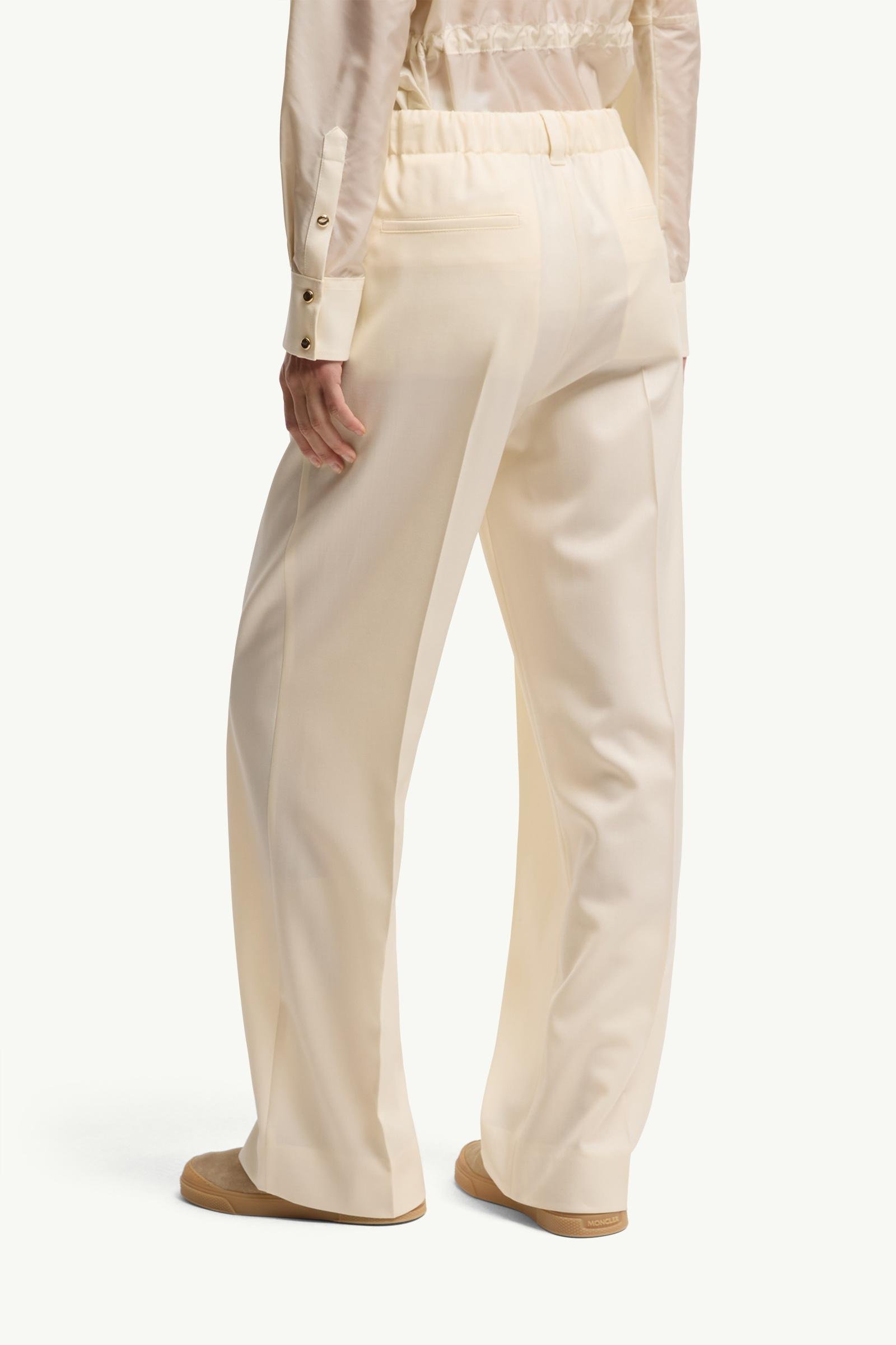 Wool Gabardine Tailored Trousers - 图片 5