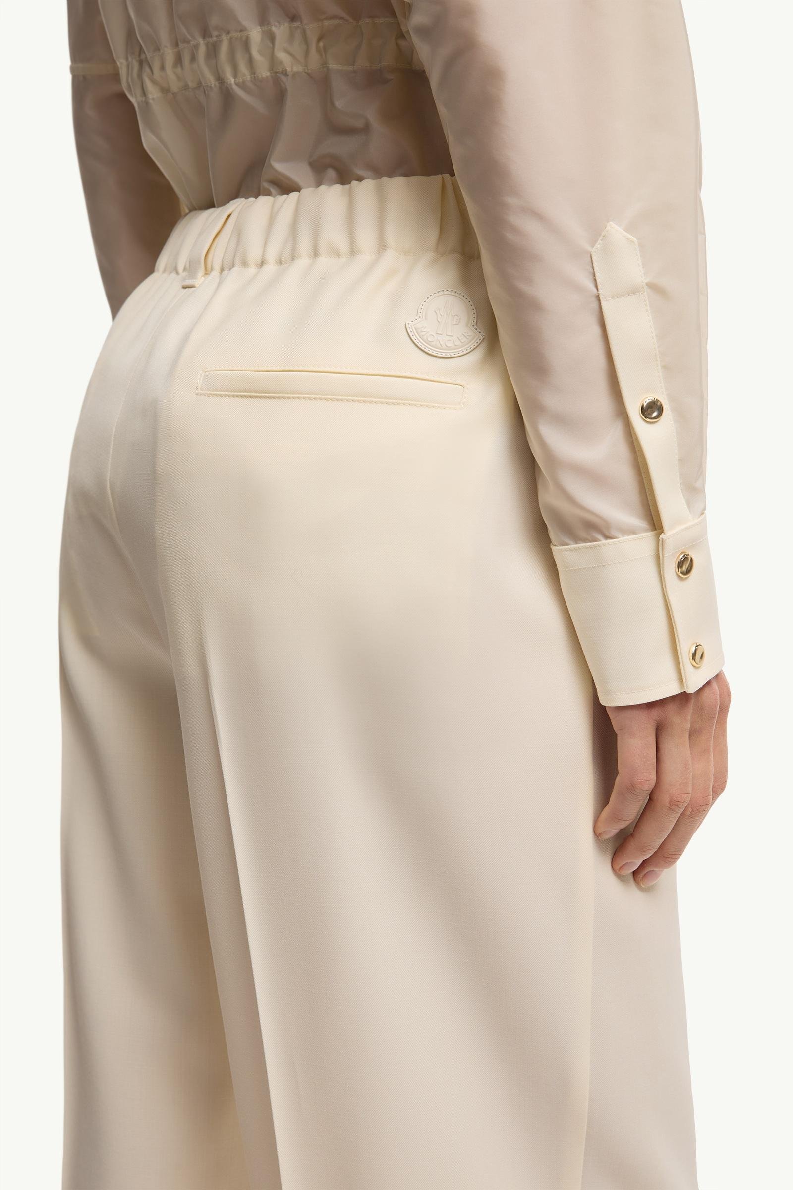 Wool Gabardine Tailored Trousers - 图片 6