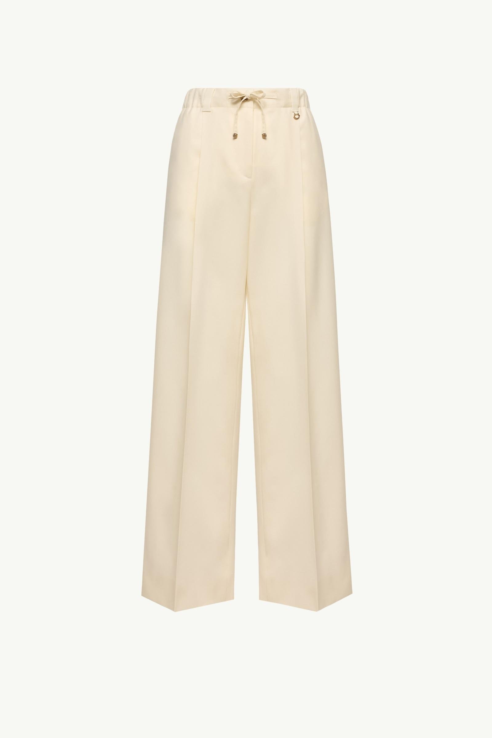 Wool Gabardine Tailored Trousers - 图片 3