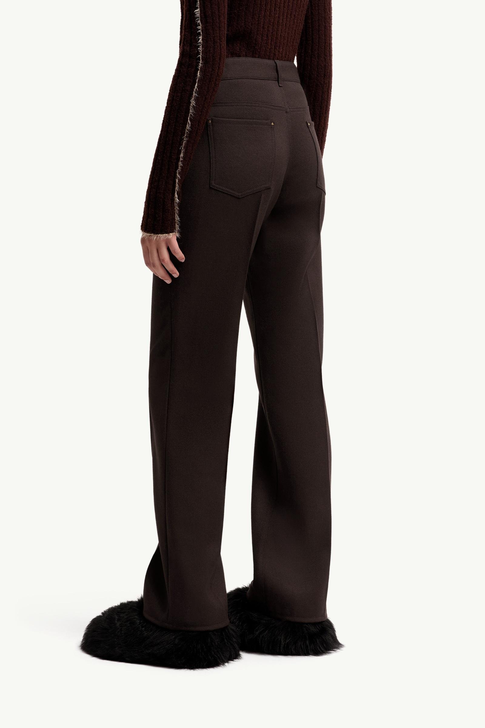 Wool Blend Trosuers - 图片 5