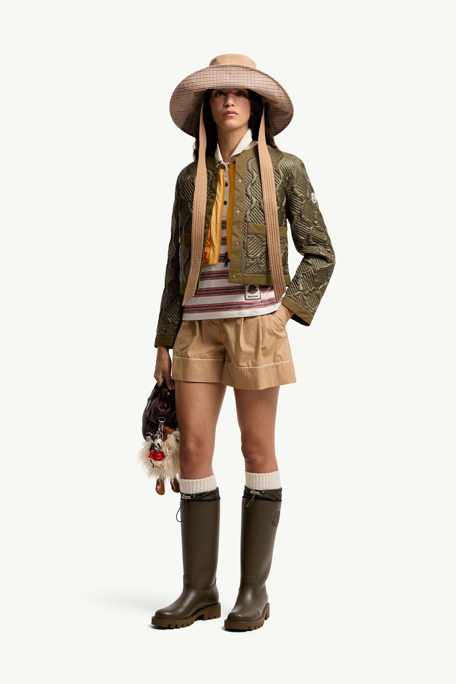 Tailored Cotton Blend Shorts