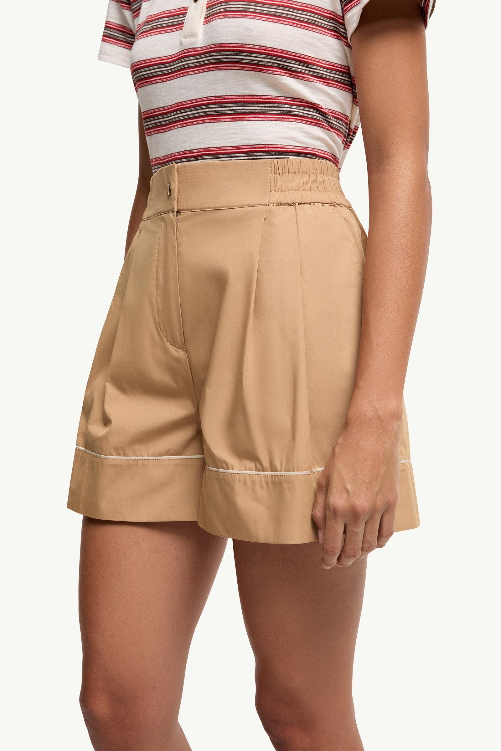 Alternative view of Tailored Cotton Blend Shorts