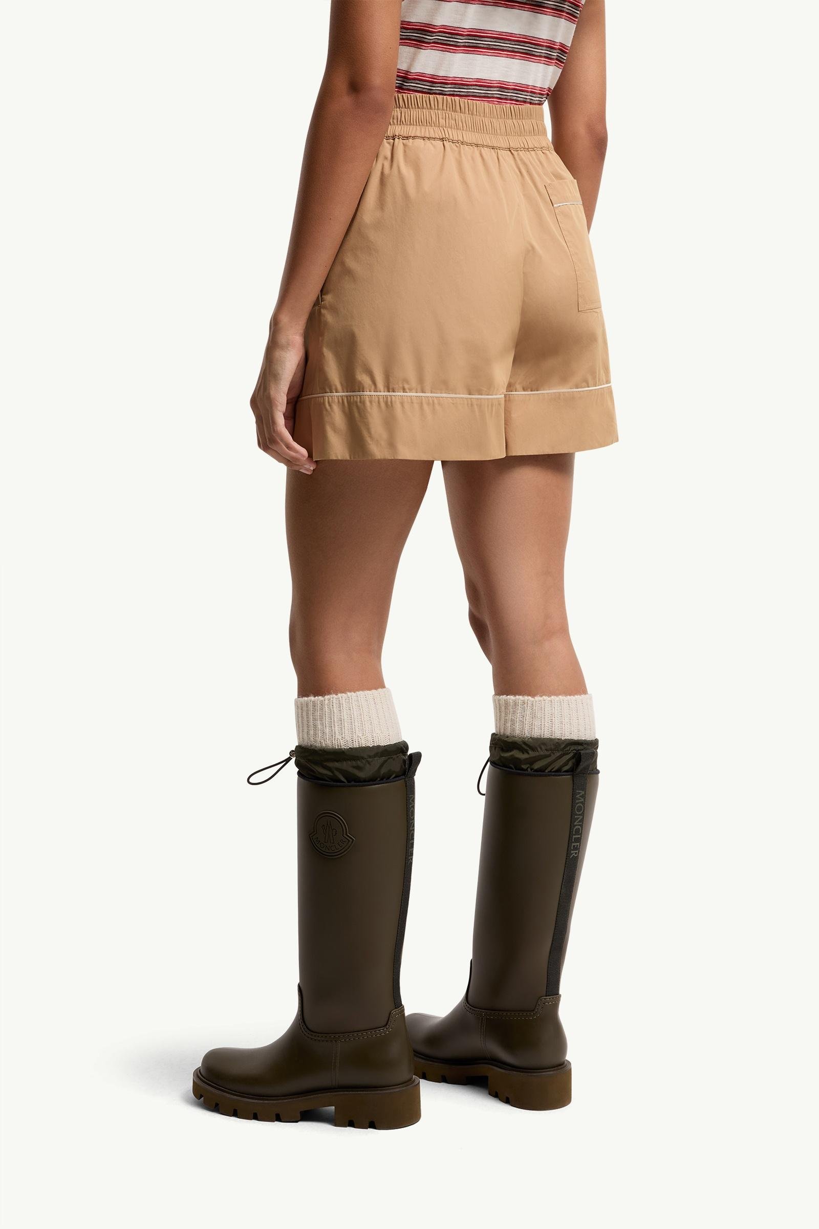 Tailored Cotton Blend Shorts - 图片 5