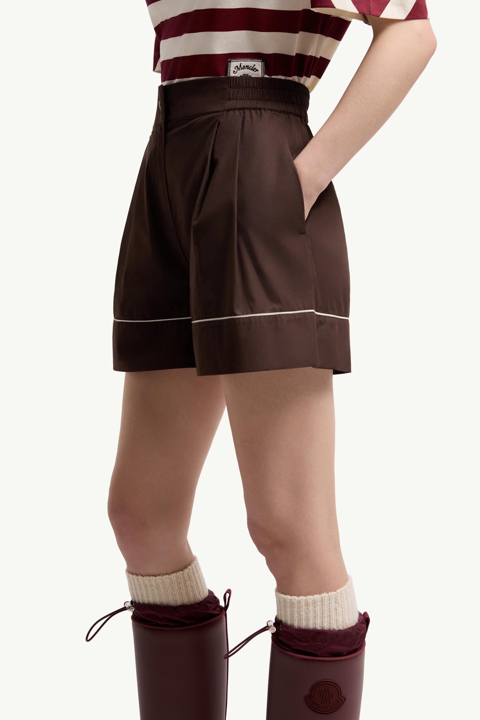 Alternative view of Tailored Cotton Blend Shorts