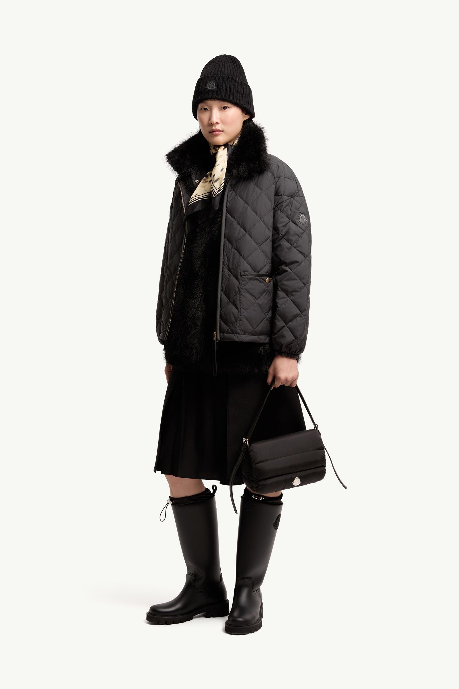 Wool Gabardine Midi Skirt
