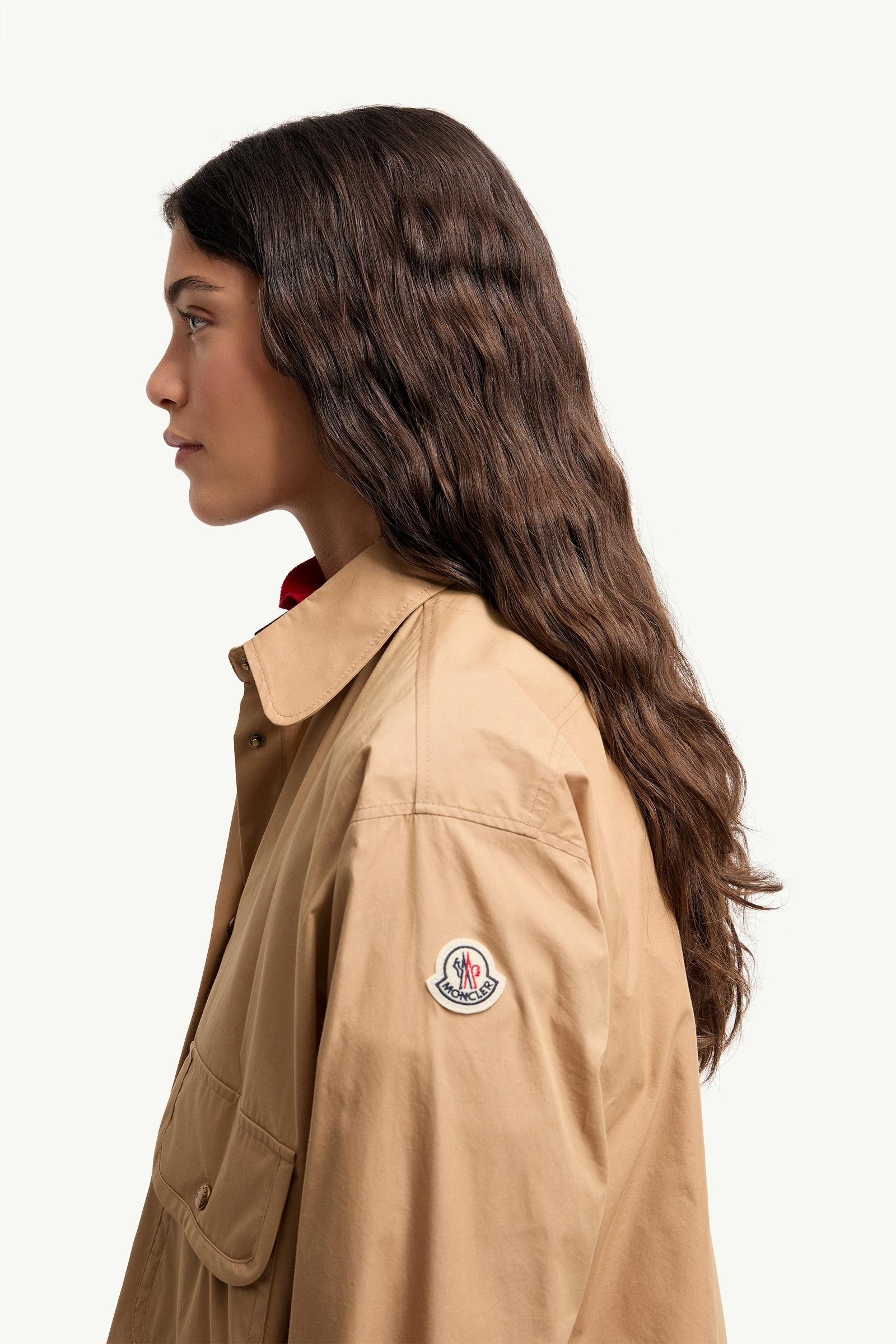 Alternative view of Cotton Blend Hooded Shirt Jacket