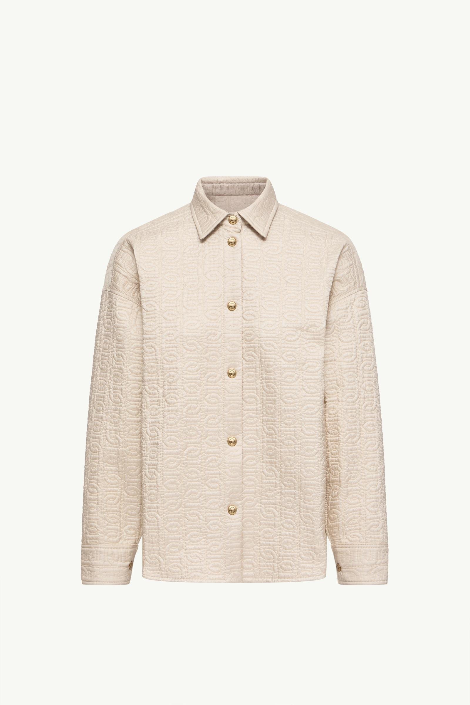 Chain Quilted Padded Shirt Jacket - 图片 3