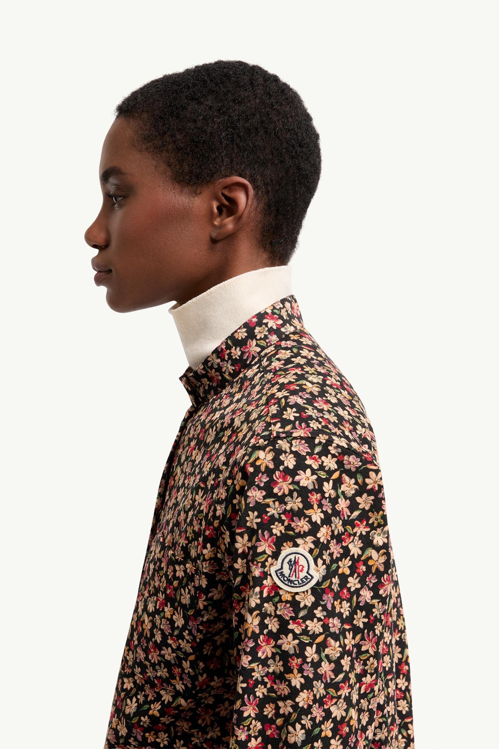 Alternative view of Floral Corduroy Shirt Jacket