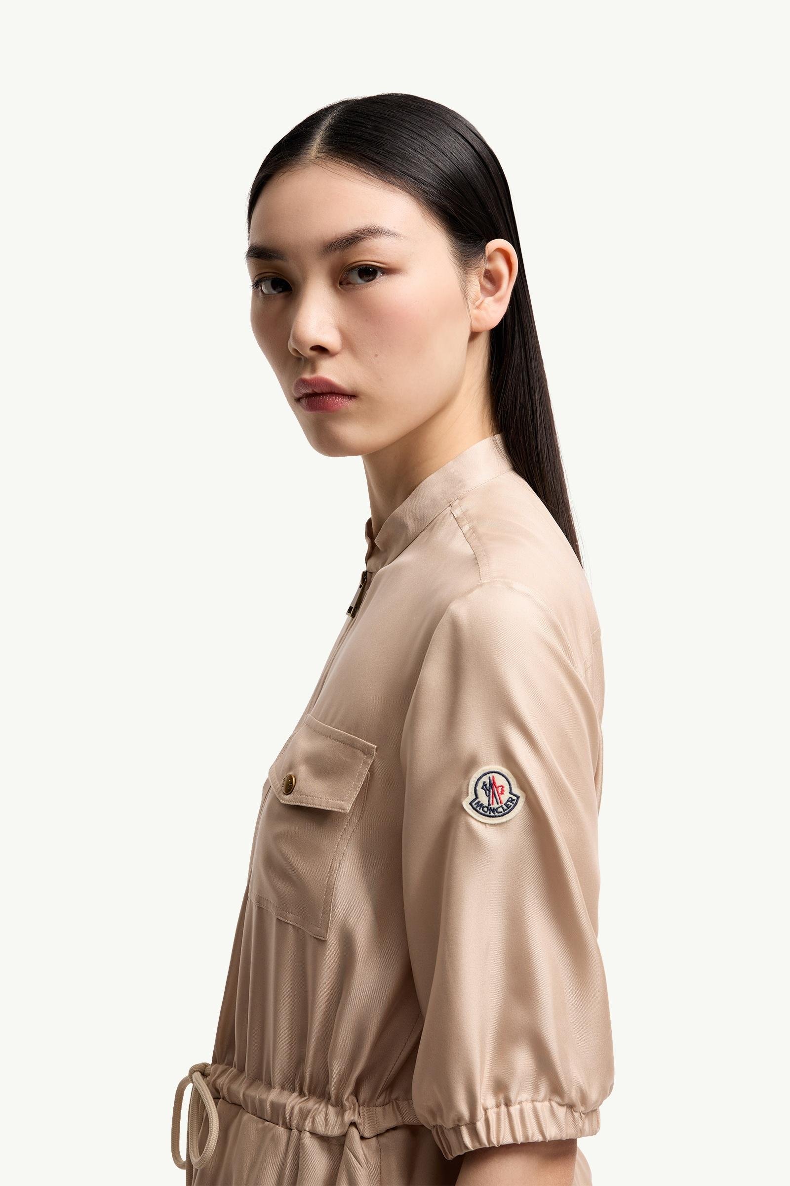 Alternative view of Silk Twill Mini Shirt Dress