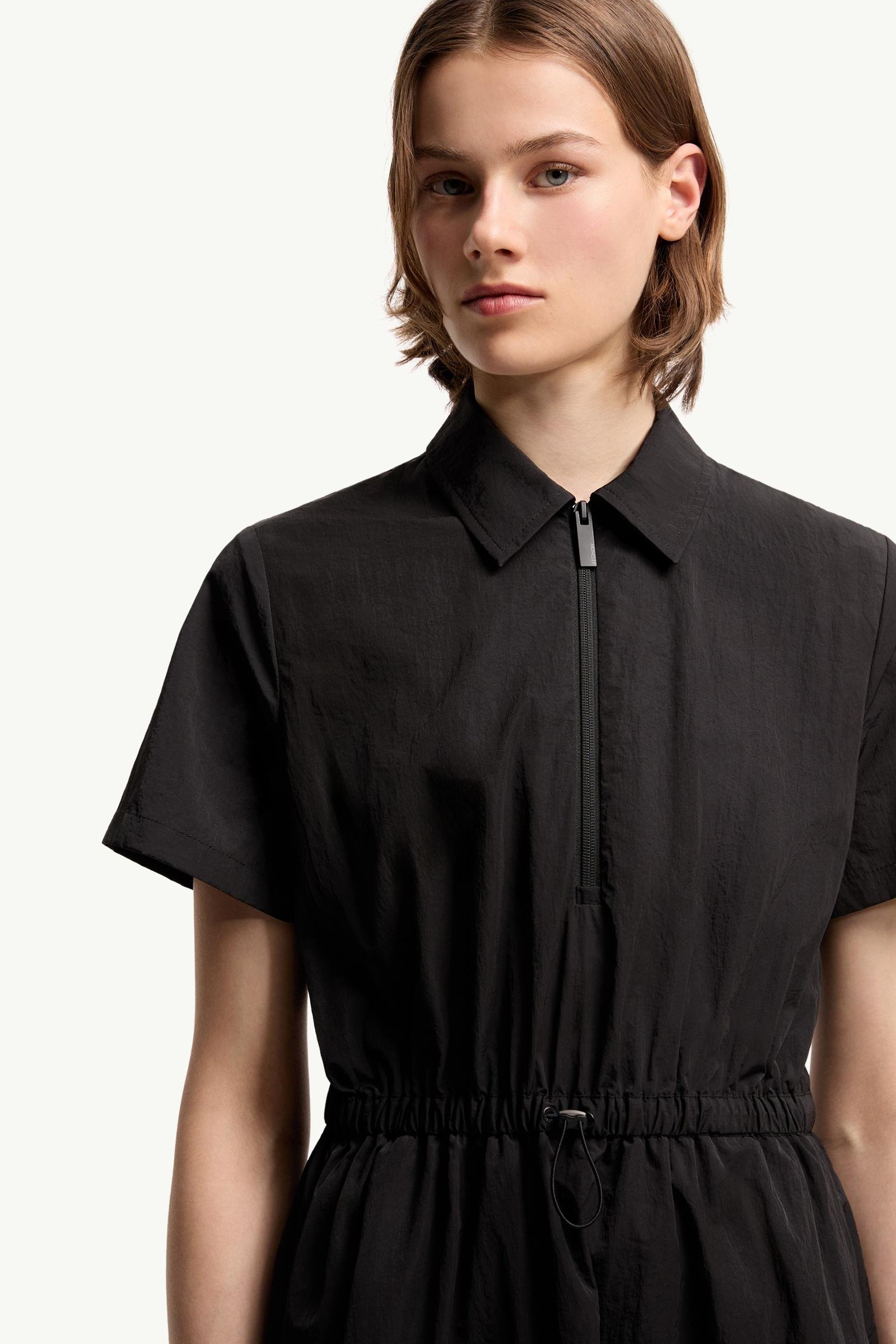 Pleated Mid-Length Shirt Dress - 图片 6