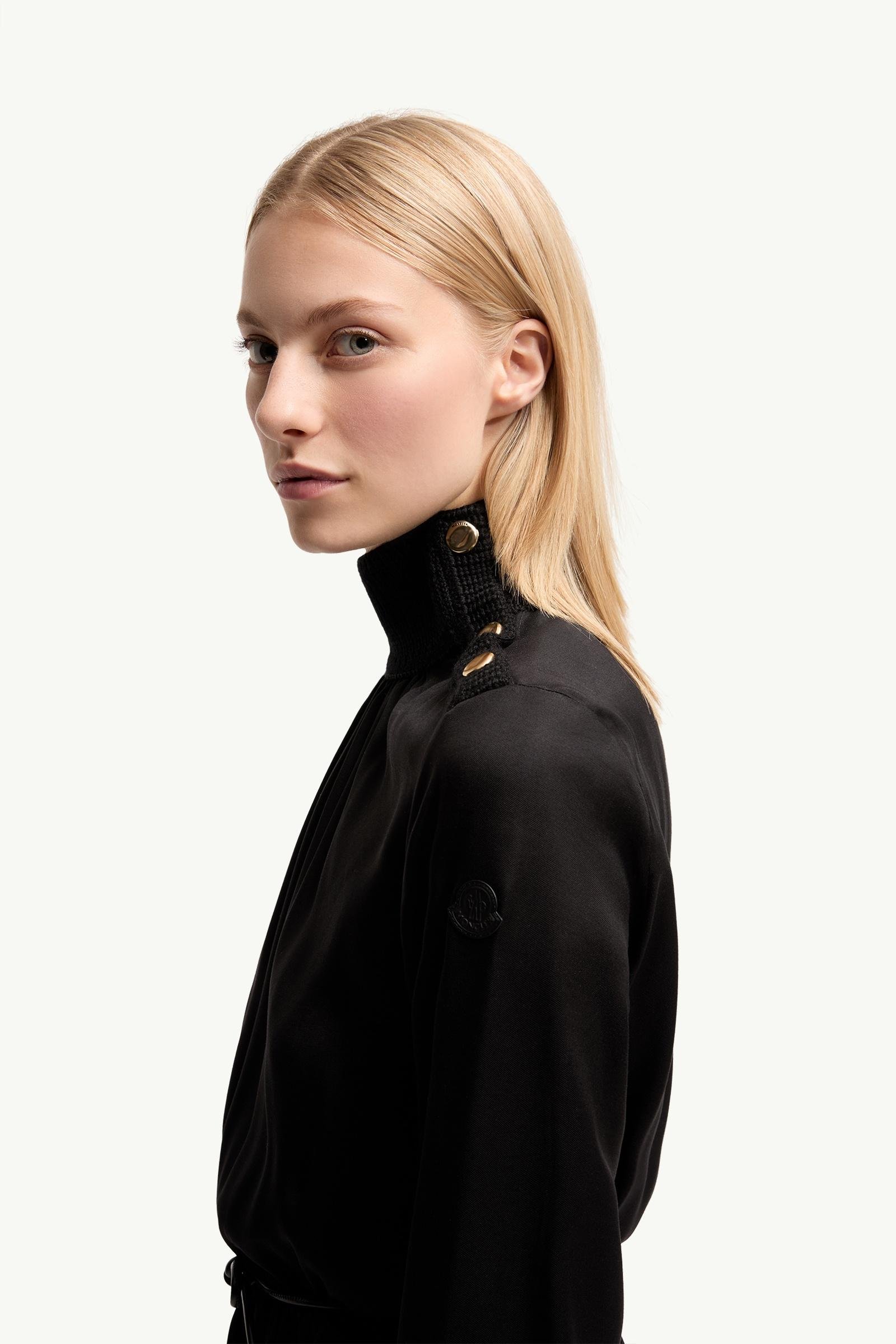 Alternative view of Leather Logo Long Dress