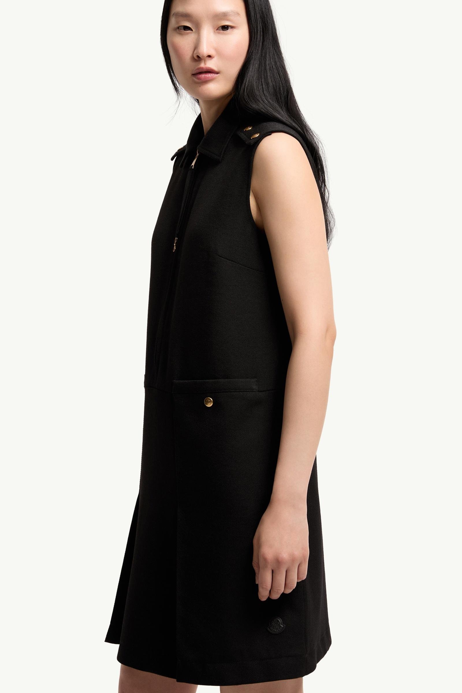 Wool Gabardine Shirt Dress - 图片 6