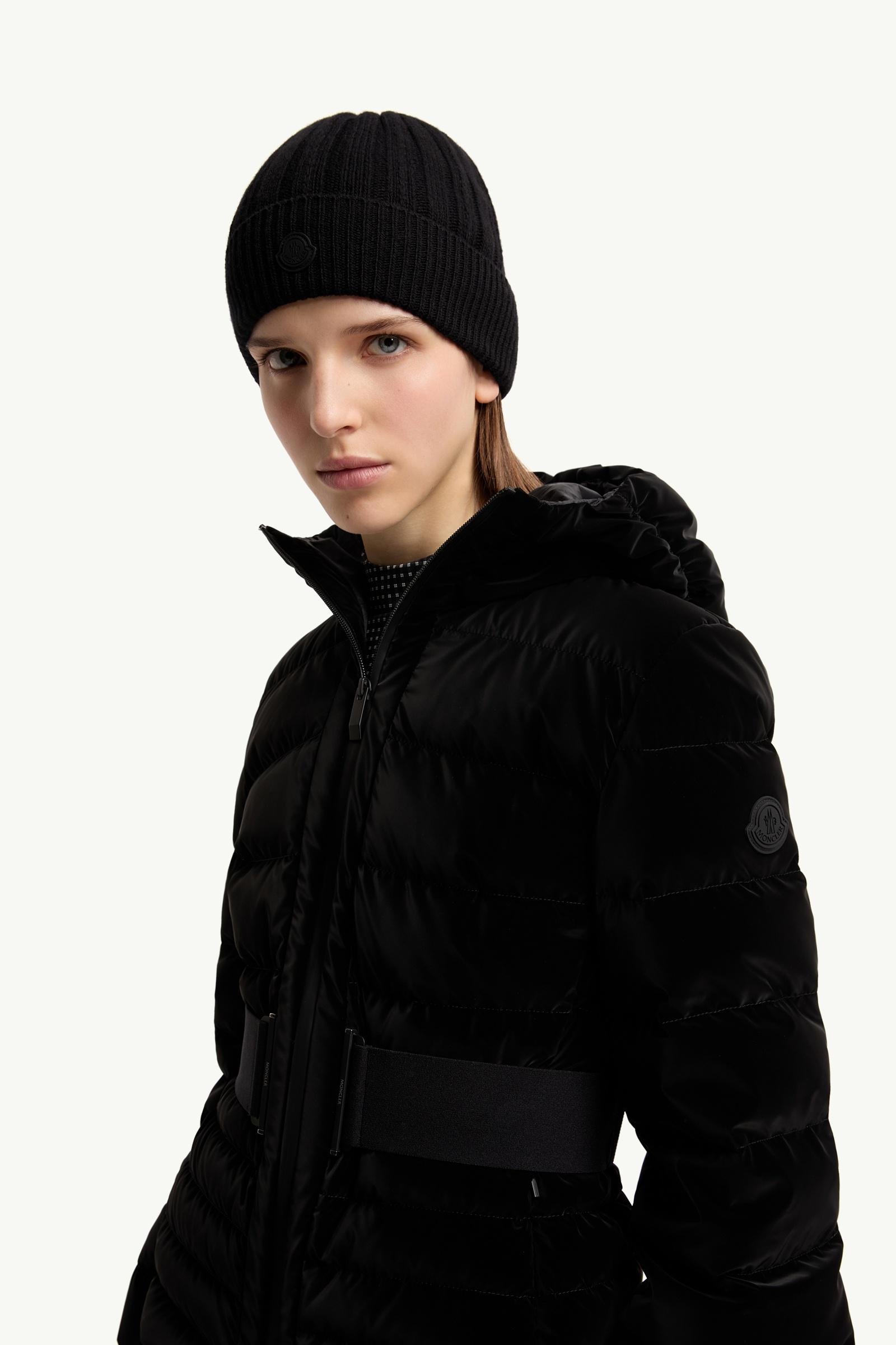 Alternative view of Rib-Knit Wool Beanie