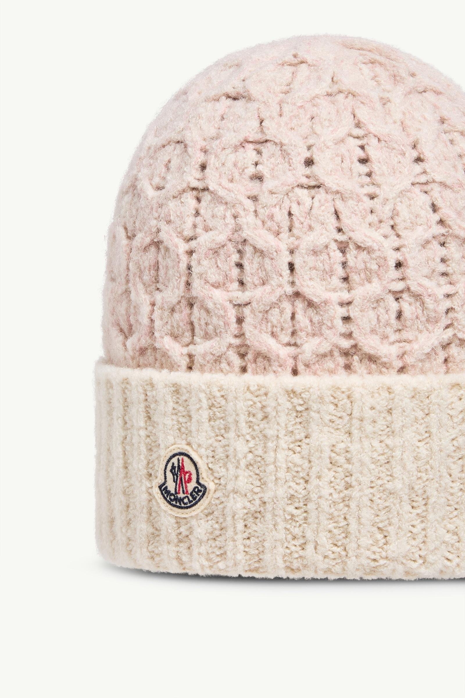 Mouliné Cable Wool Blend Beanie - 图片 3