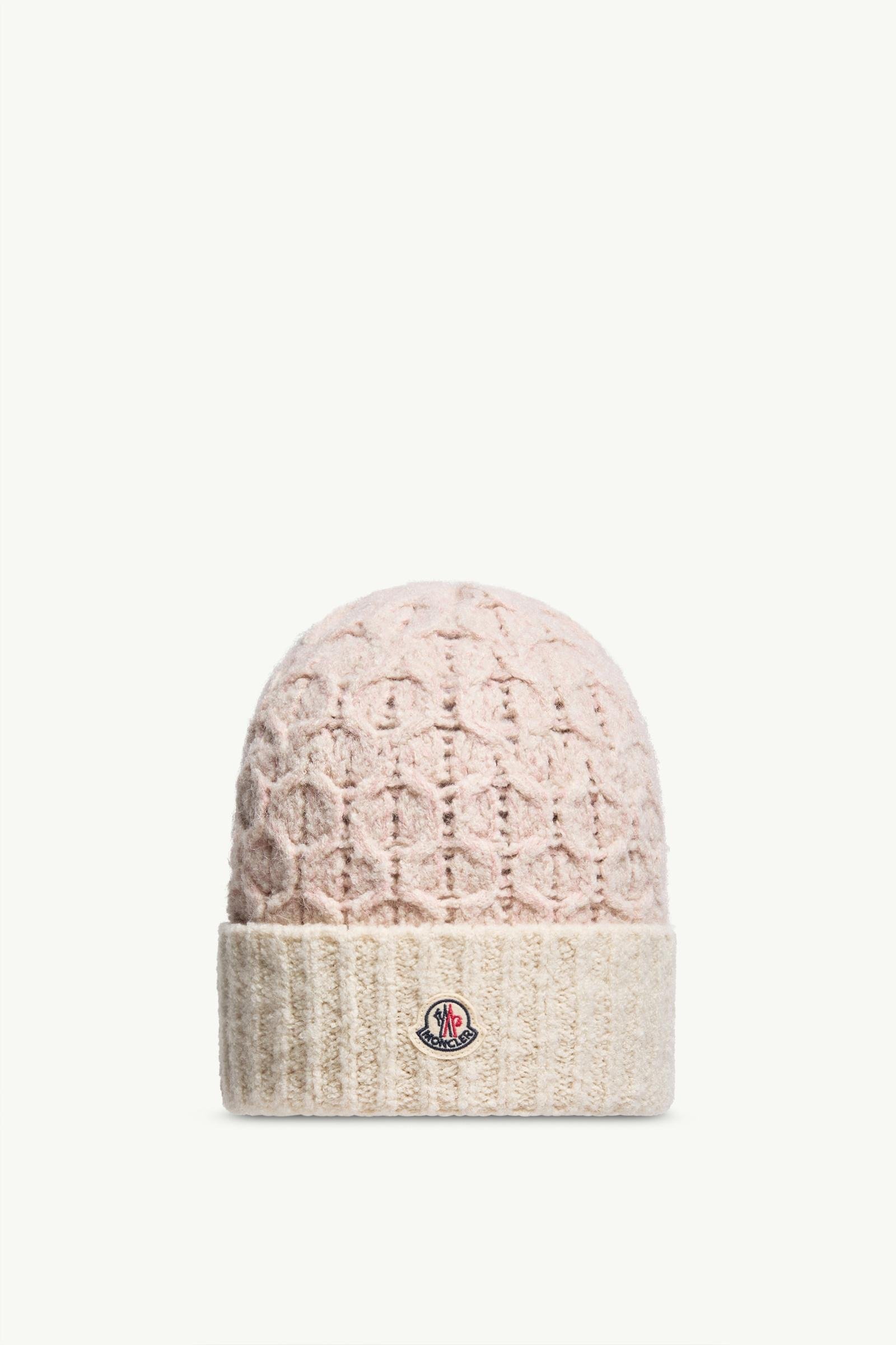 Mouliné Cable Wool Blend Beanie