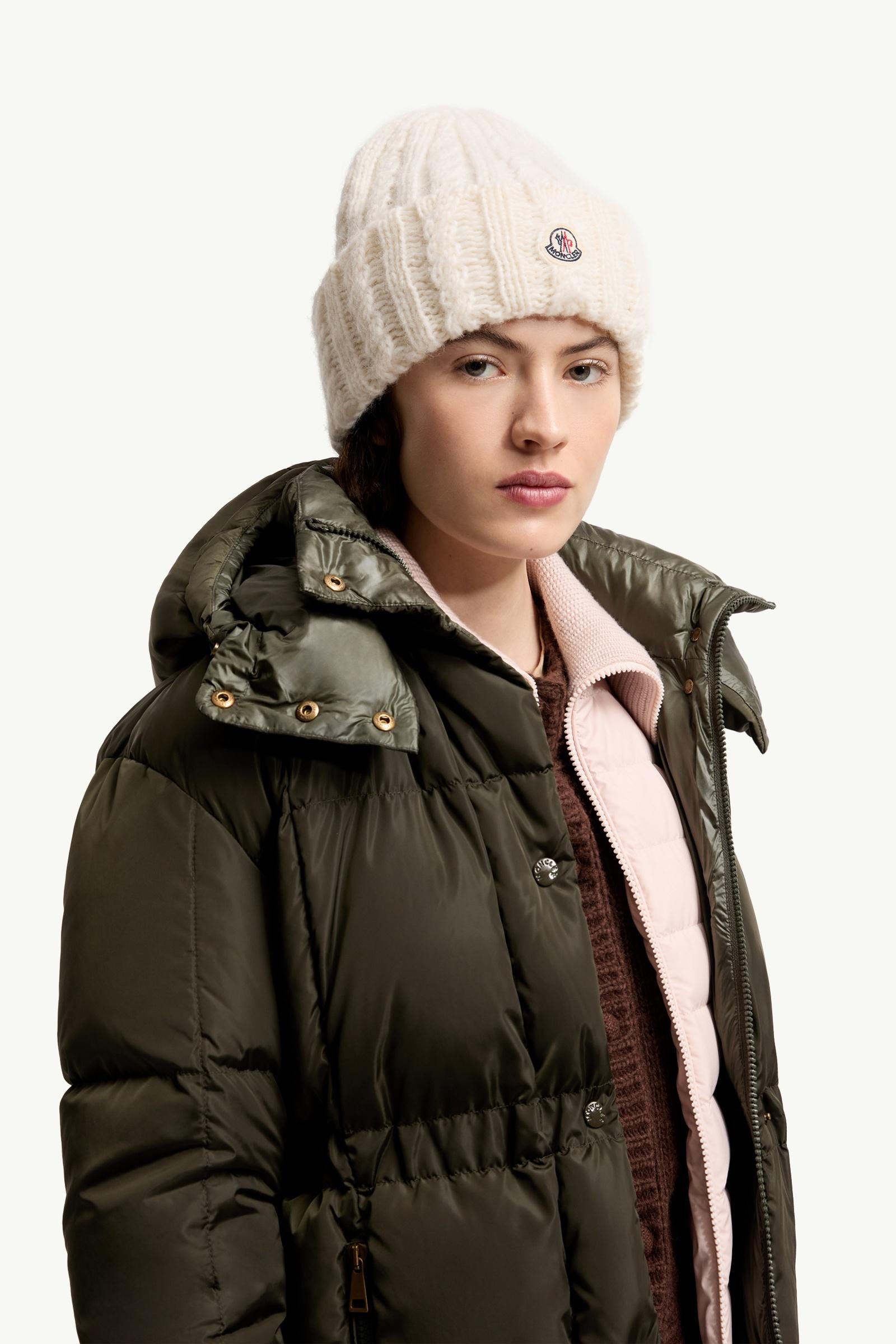 Alternative view of Cable Knit Wool Blend Beanie