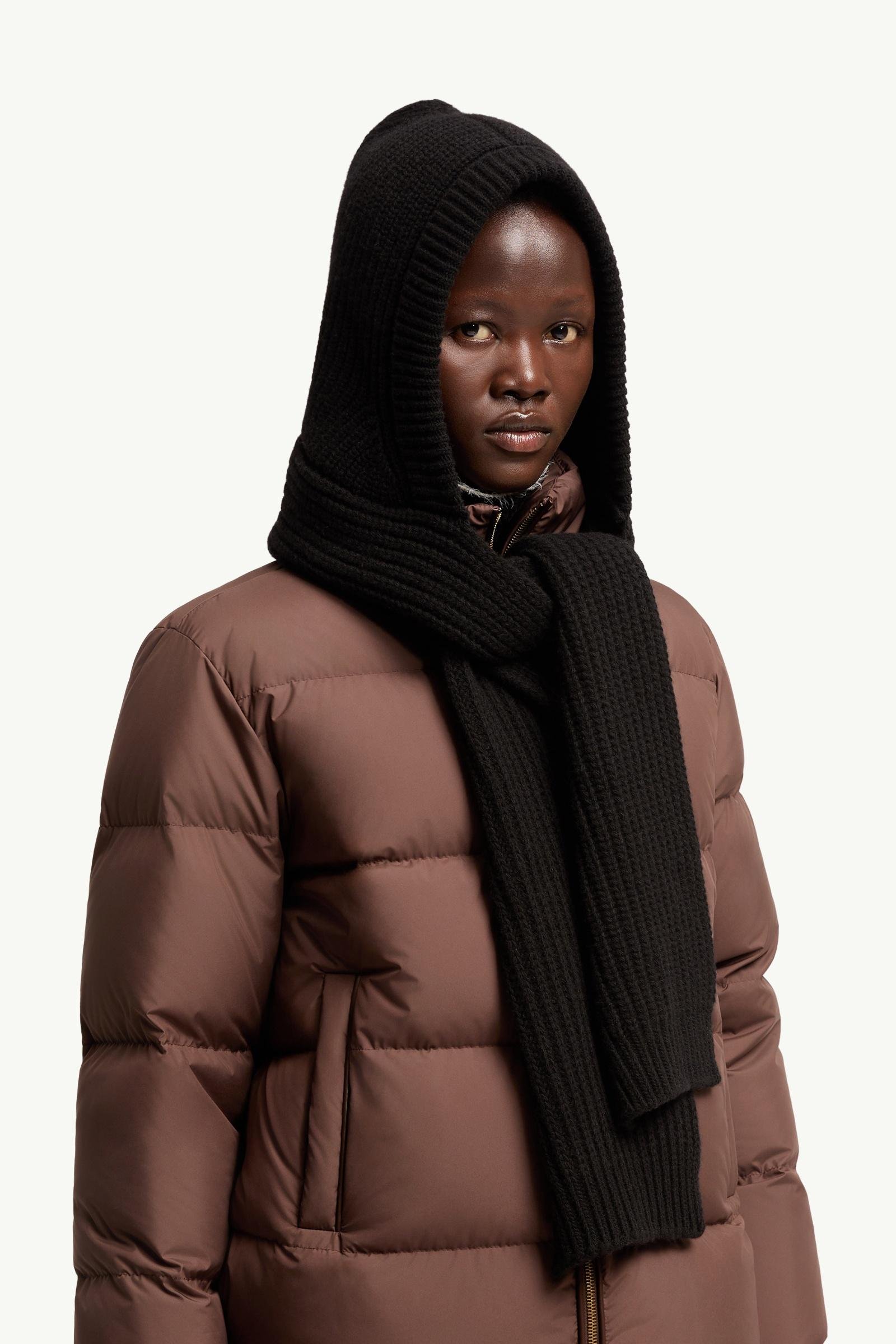Alternative view of Wool & Cashmere Blend Hooded Scarf