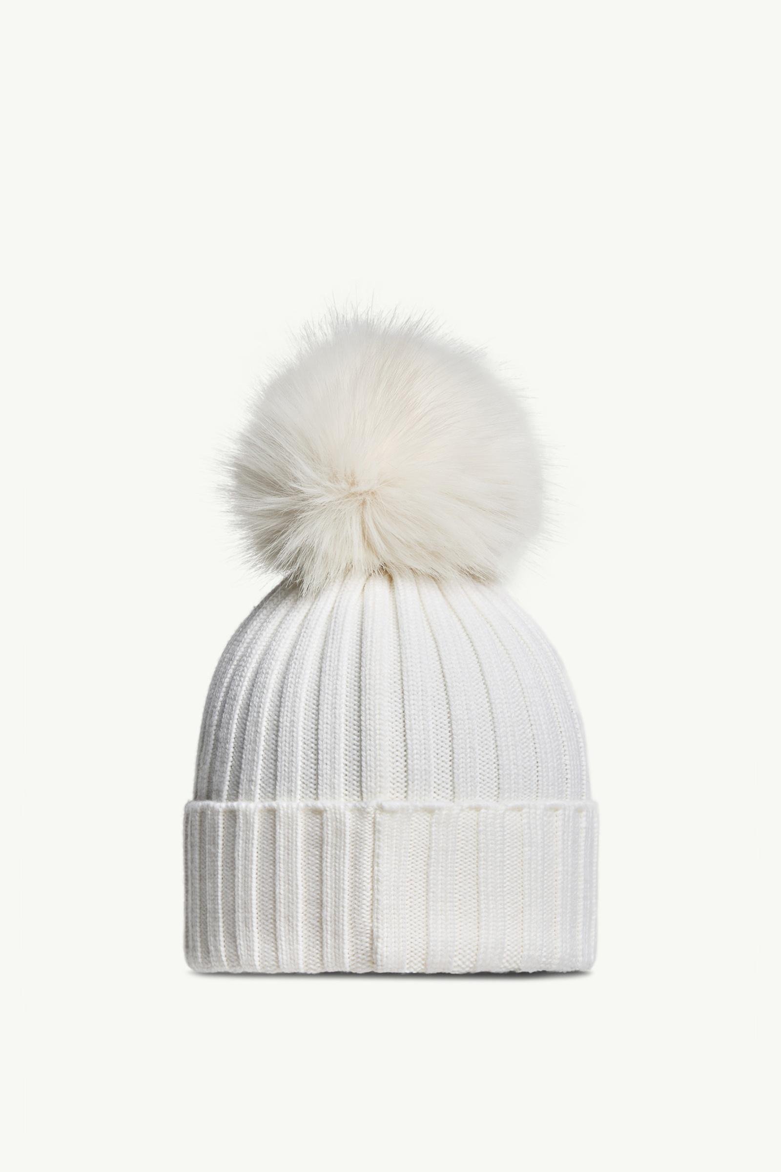 Wool Beanie with Pom Pom - 图片 4