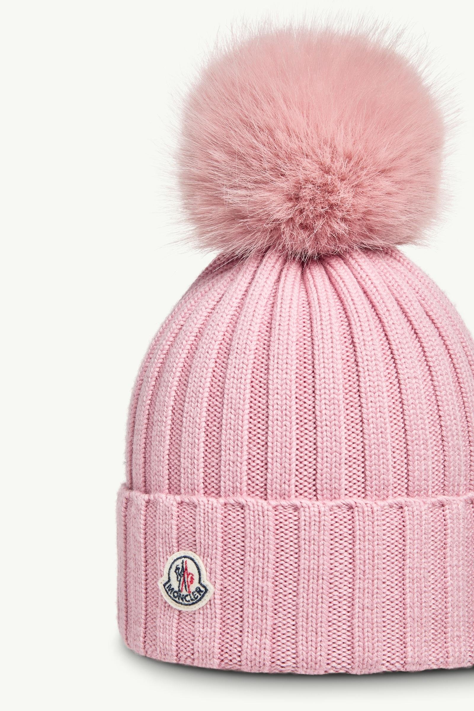 Wool Beanie with Pom Pom - 图片 3