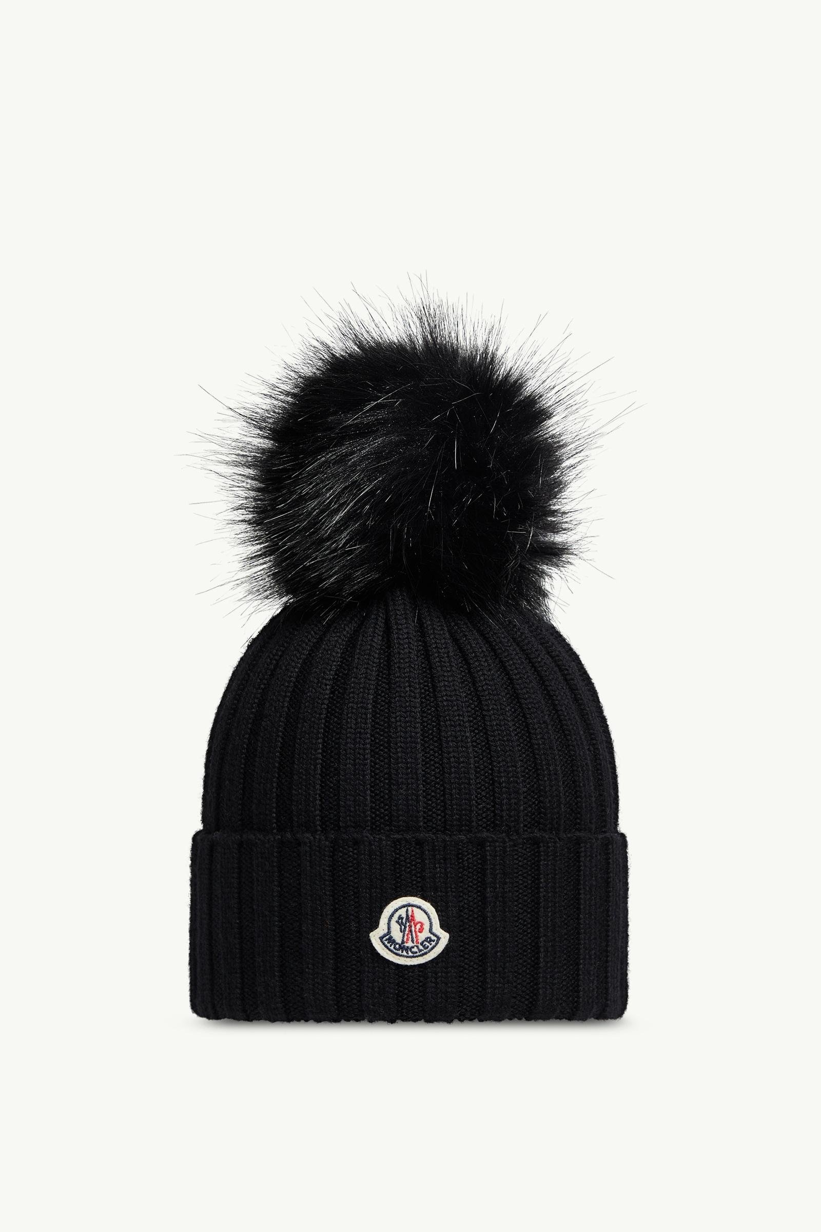 Wool Beanie with Pom Pom