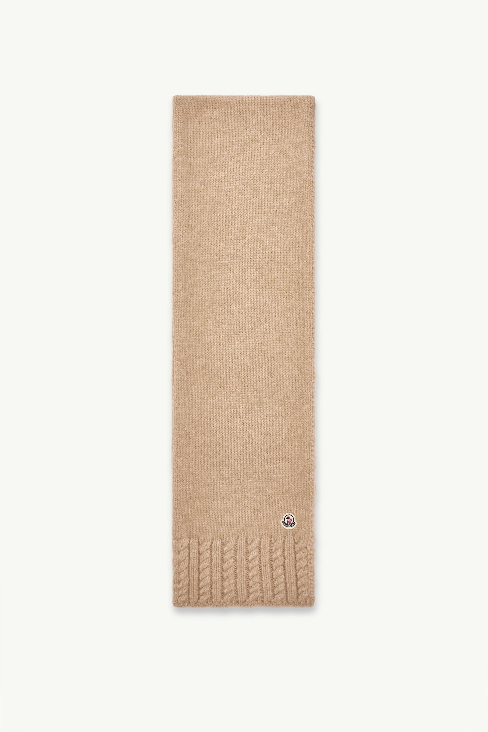 Alpaca Blend Knit Scarf