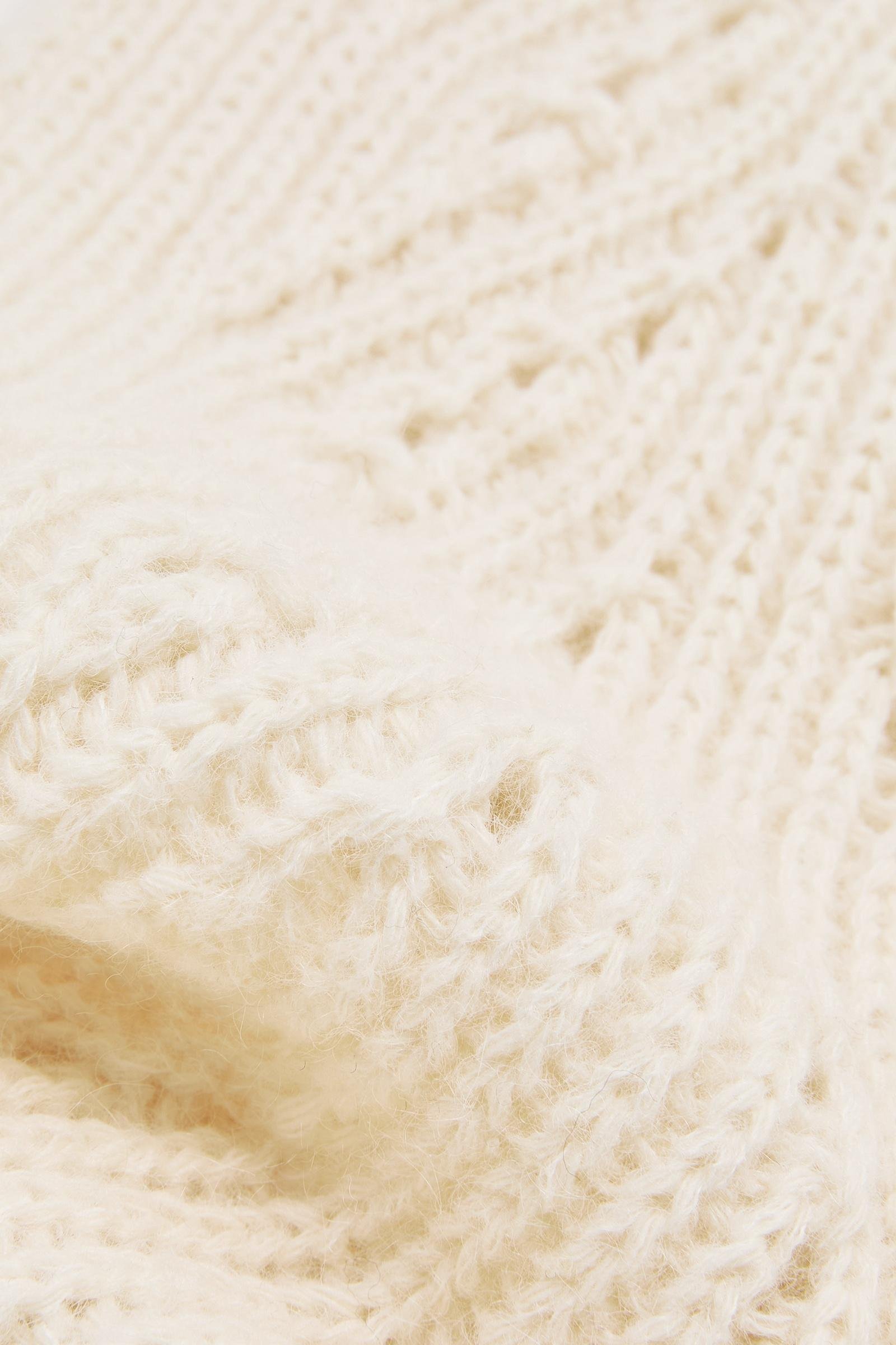 Wool Blend Scarf - 图片 4