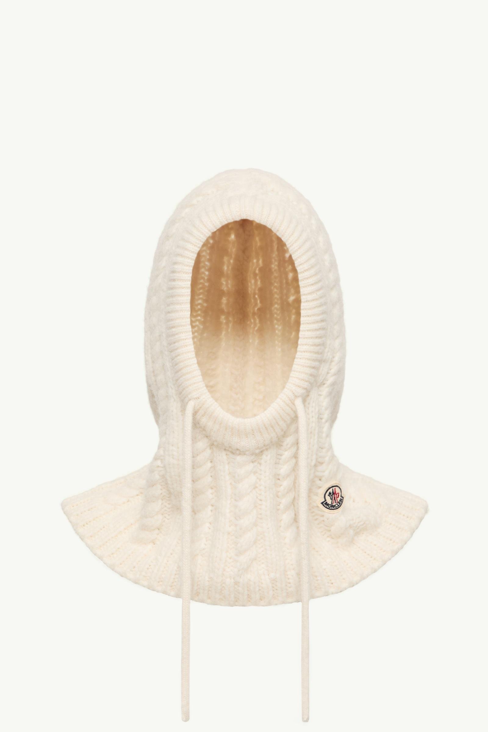 Cable Knit Alpaca Blend Balaclava