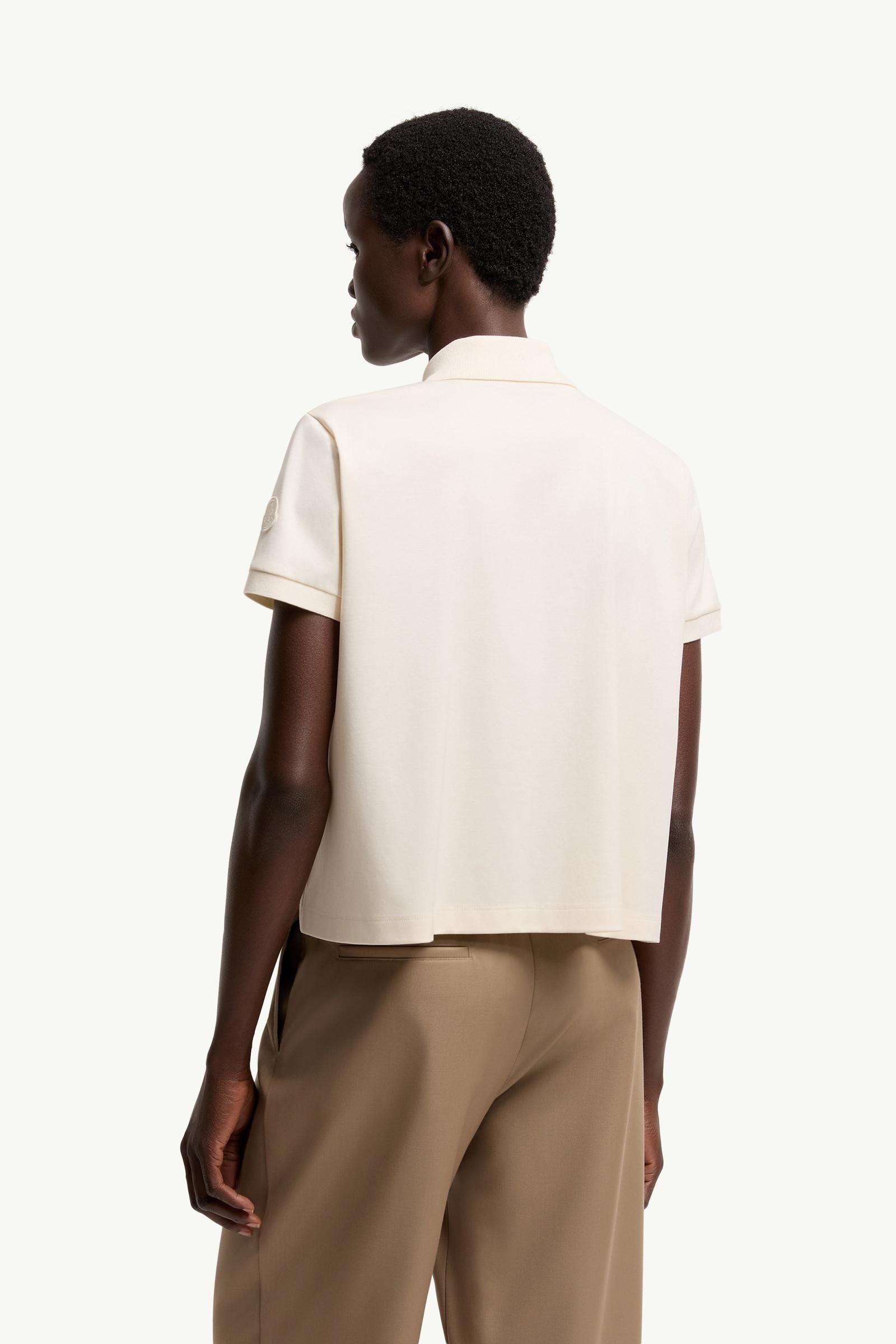 Grosgrain Logo Cotton Polo Shirt - 图片 5