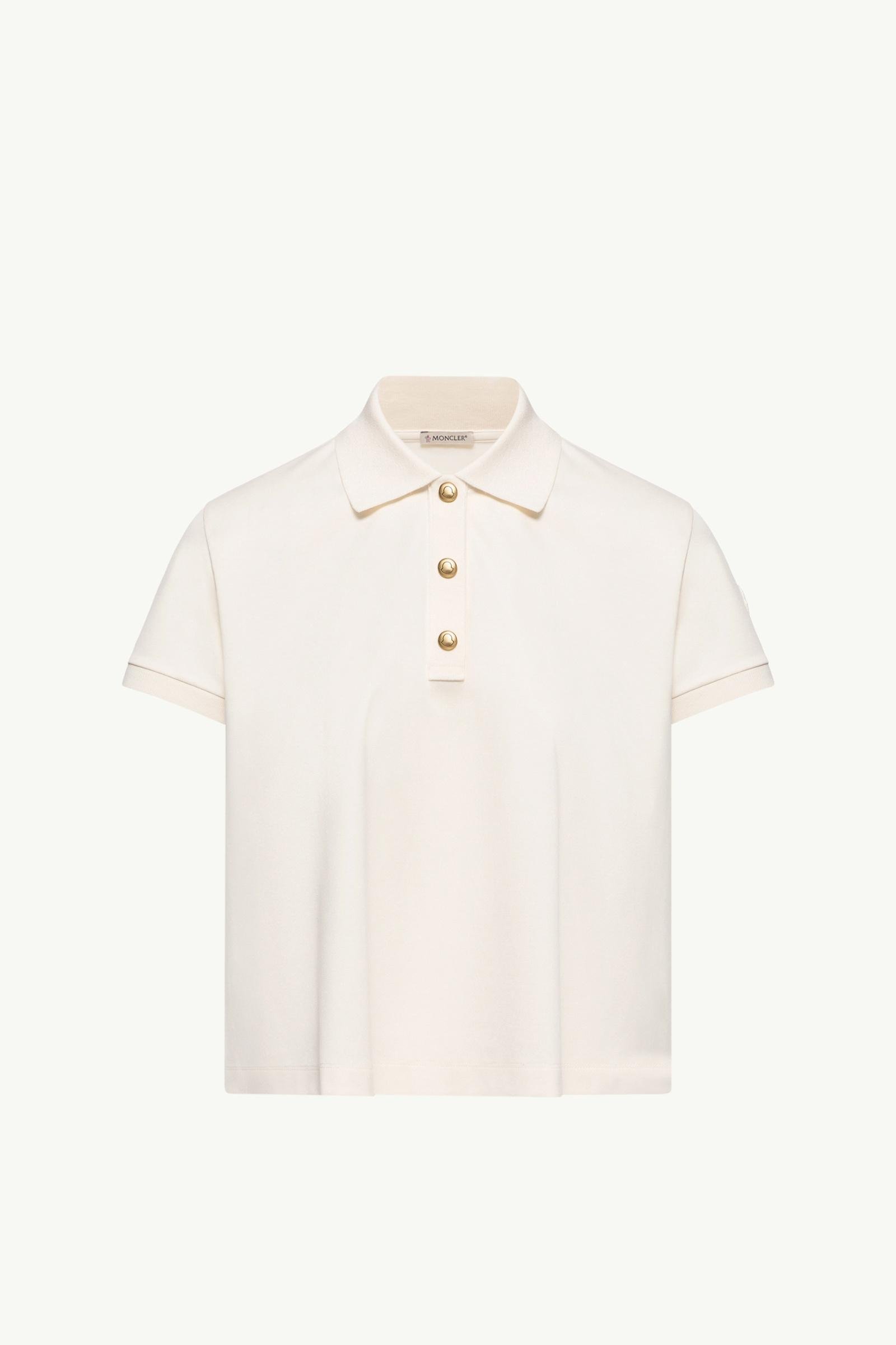 Grosgrain Logo Cotton Polo Shirt - 图片 3