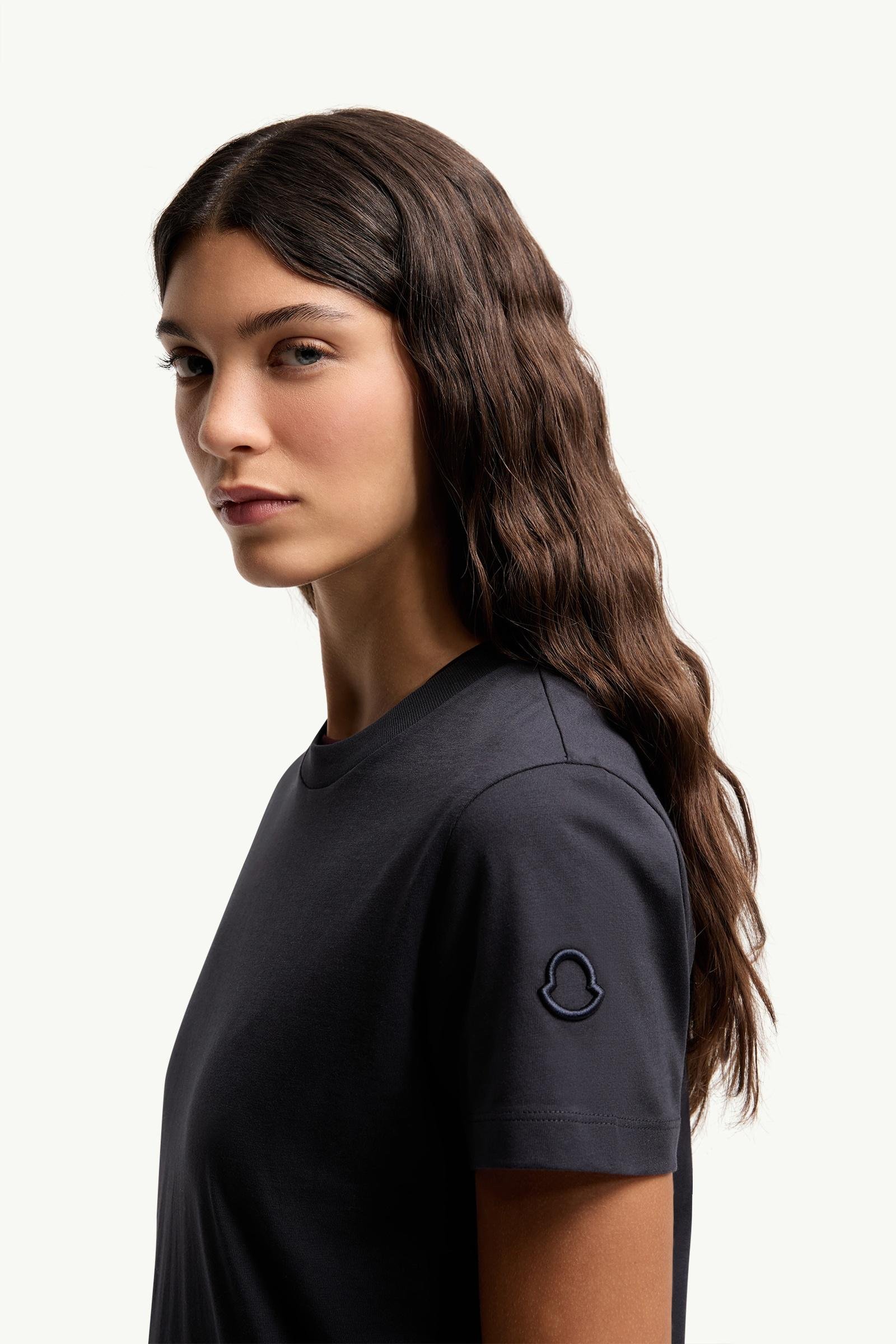 Alternative view of Logo Patch Cotton Jersey T-Shirt